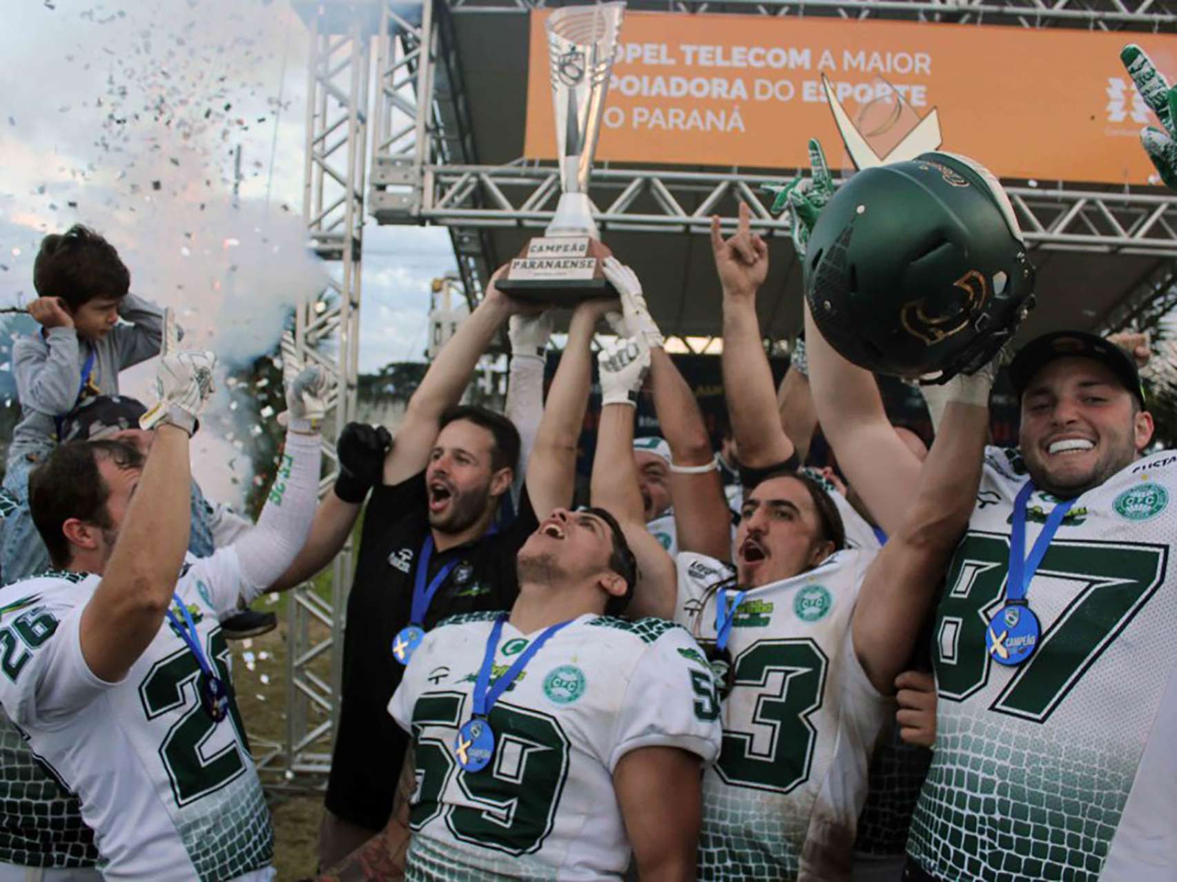 Croco bate HP e � campe�o do Paran� Bowl X