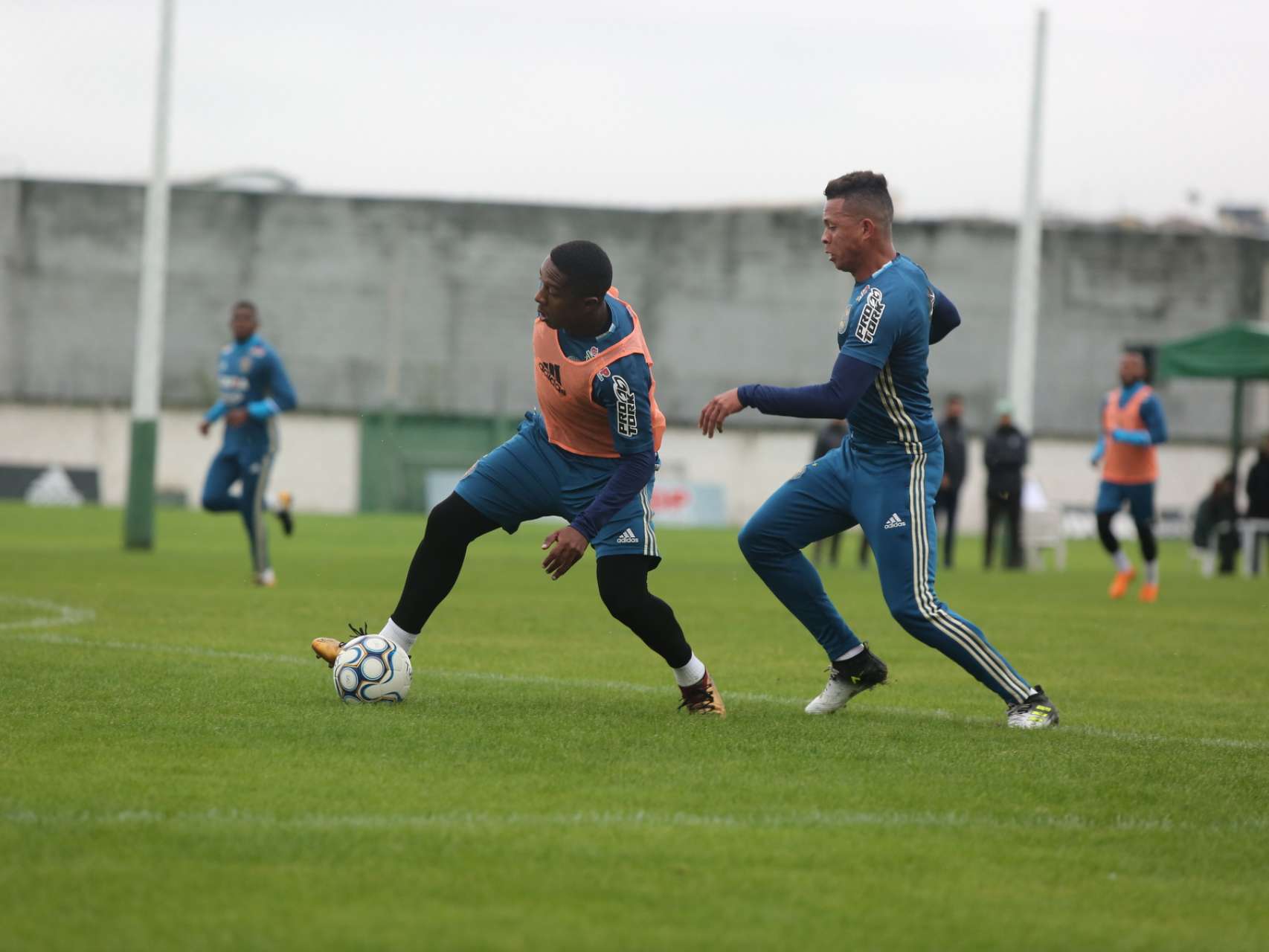 Fotos: treino no CT