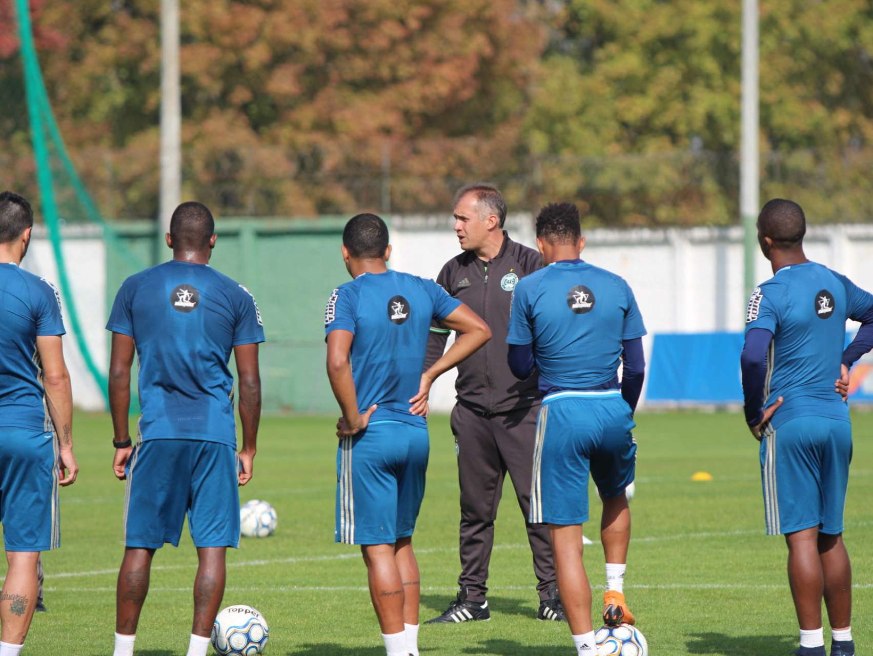 Fotos da prepara��o alviverde