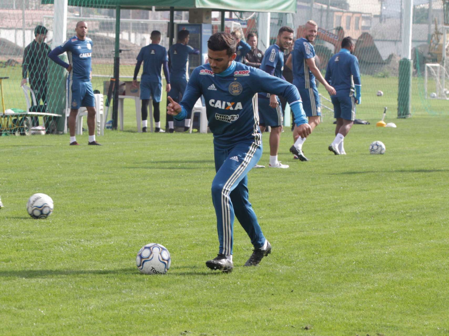 Coxa mant�m prepara��o