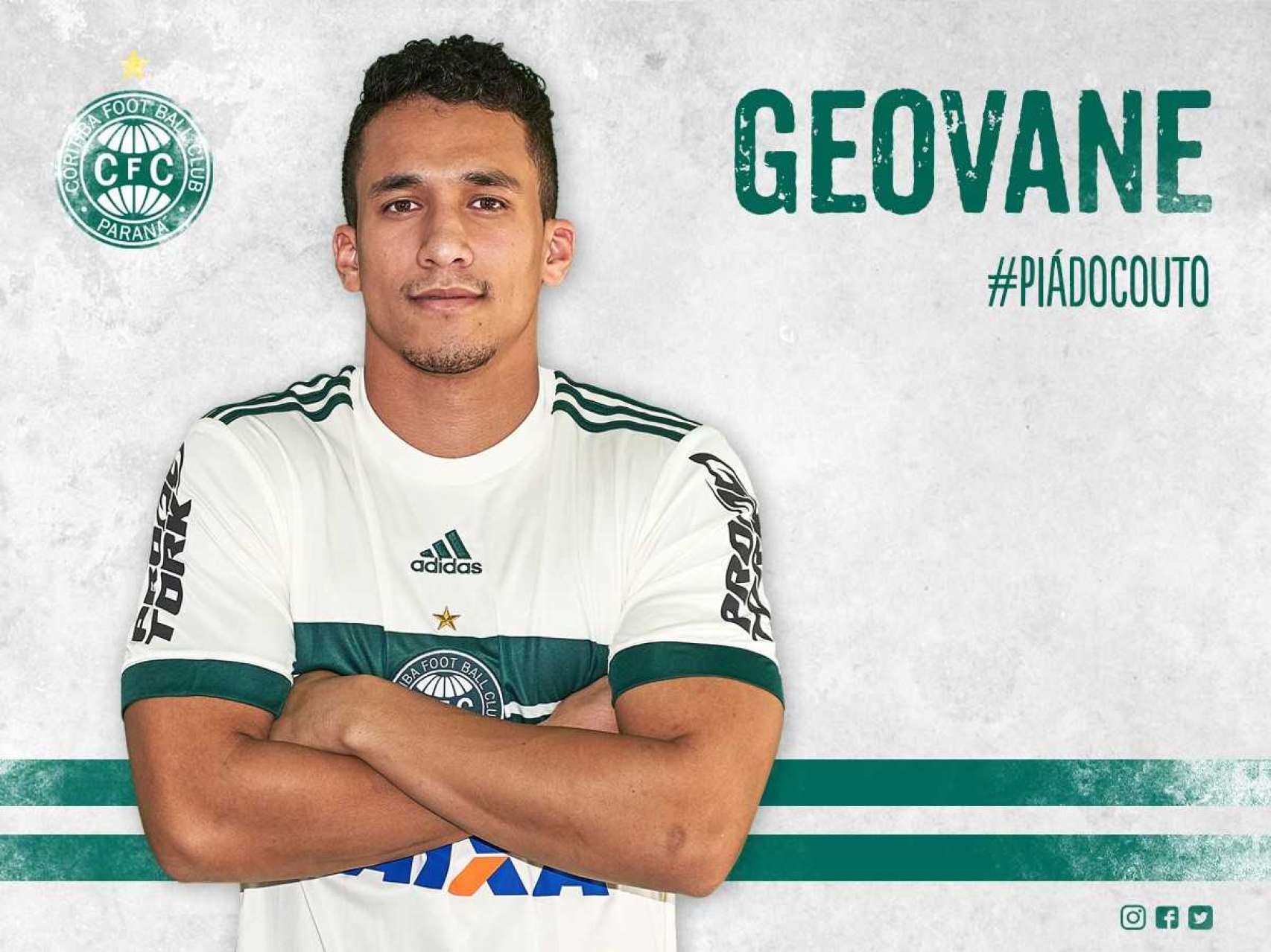 Coritiba renova contrato com Geovane