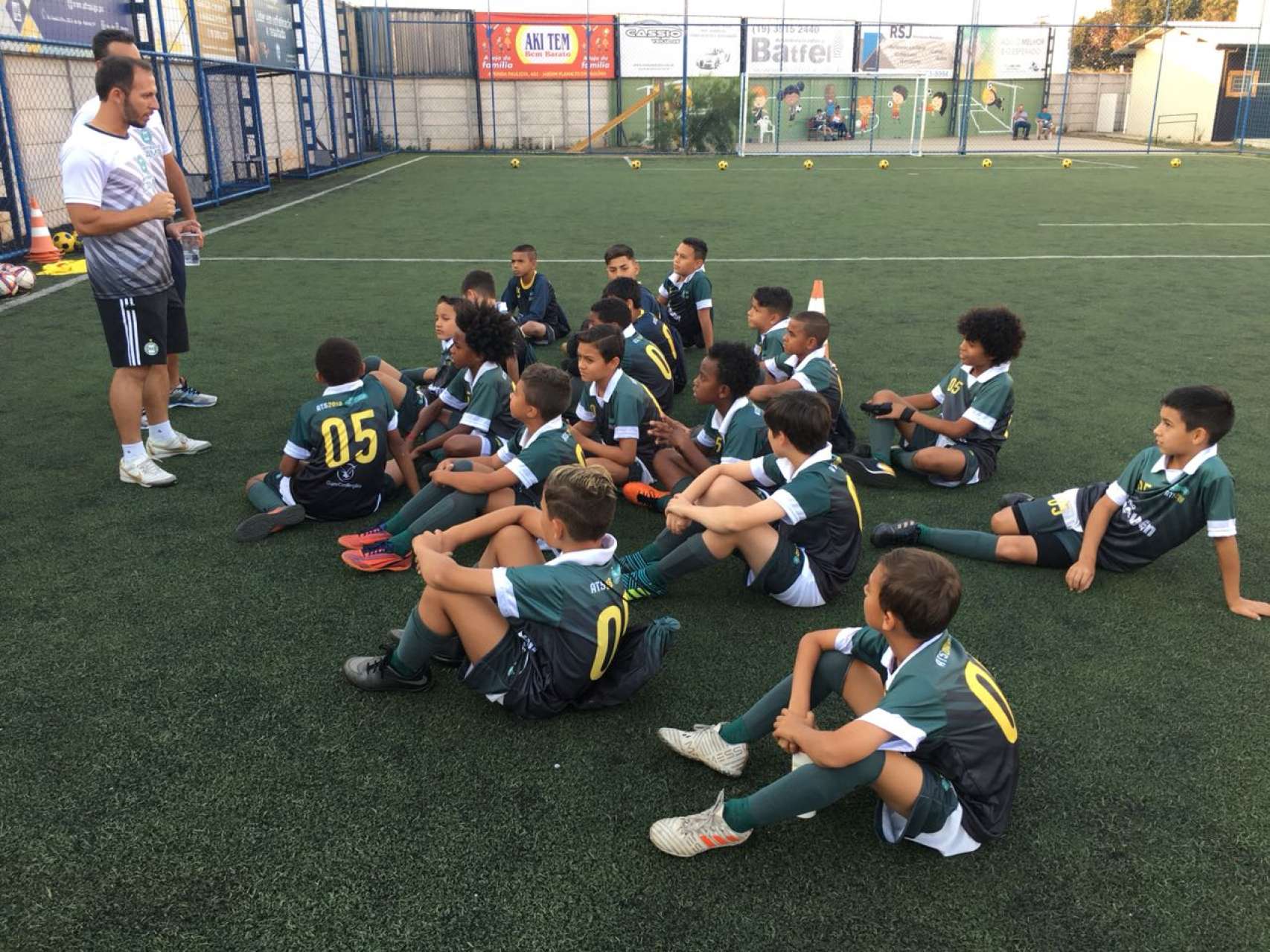 Coritiba FC Camp terminou neste s�bado
