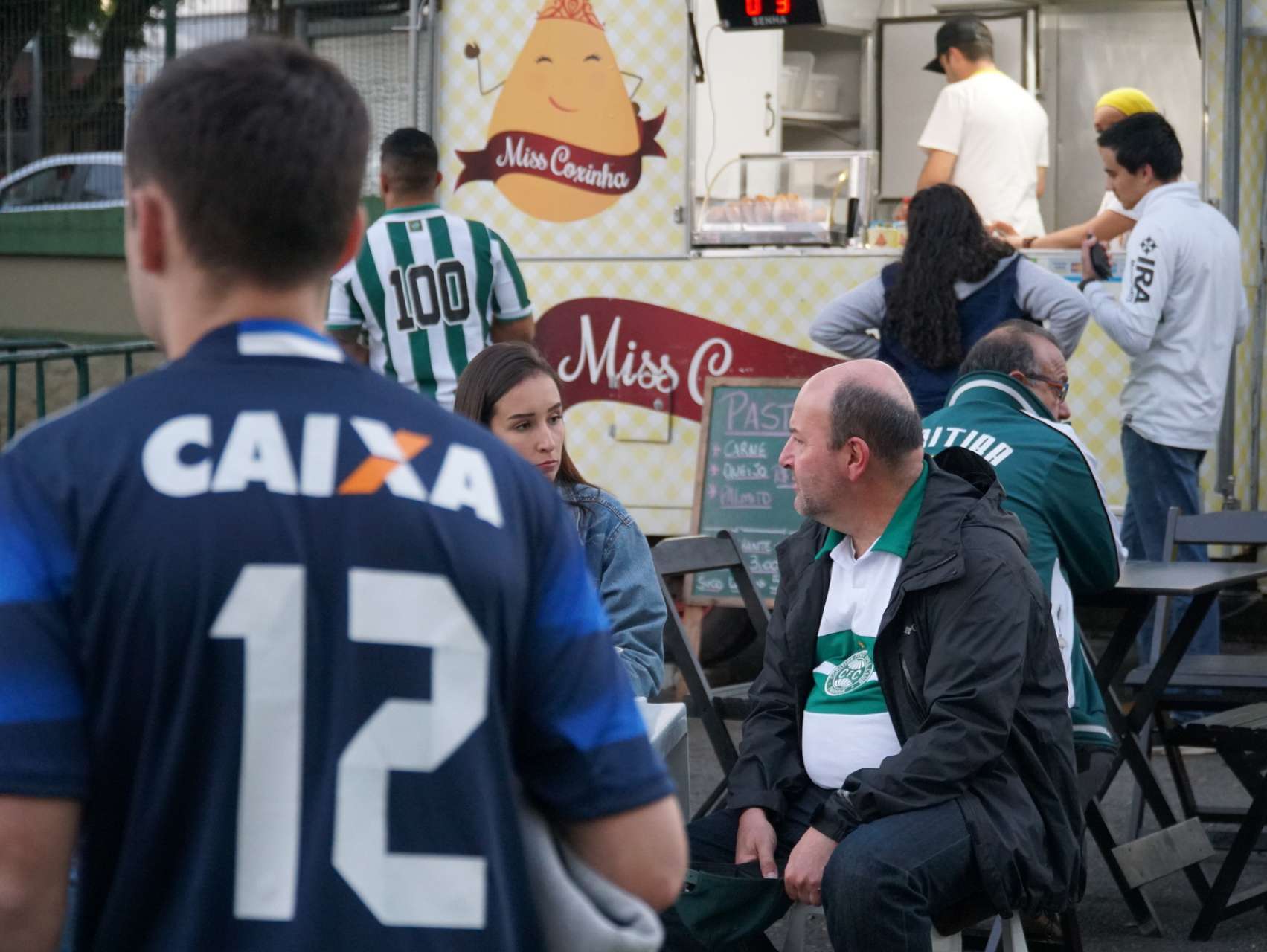 Op��es gastron�micas antes dos jogos