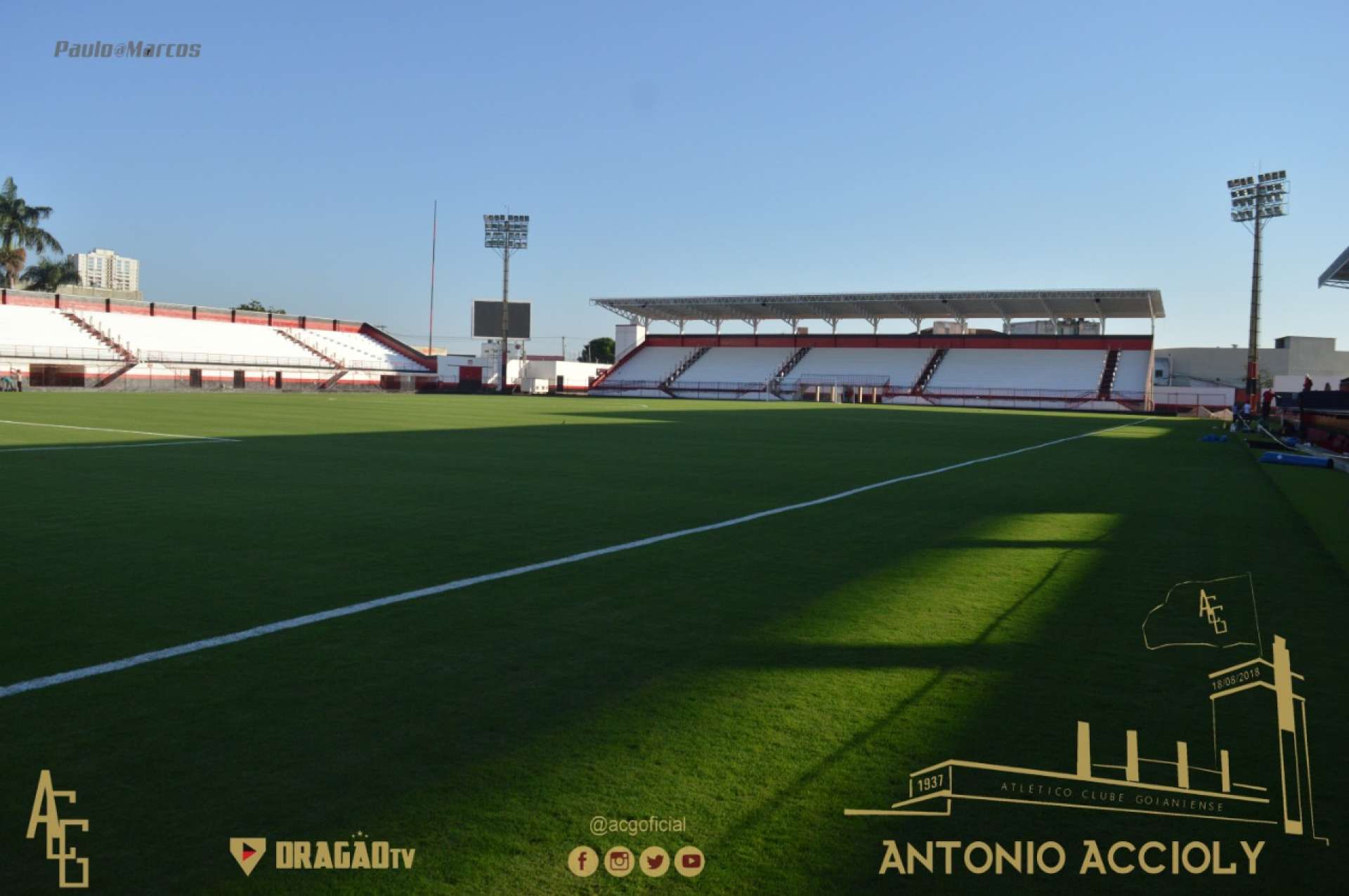Atl�tico-GO inaugura est�dio diante do Coritiba