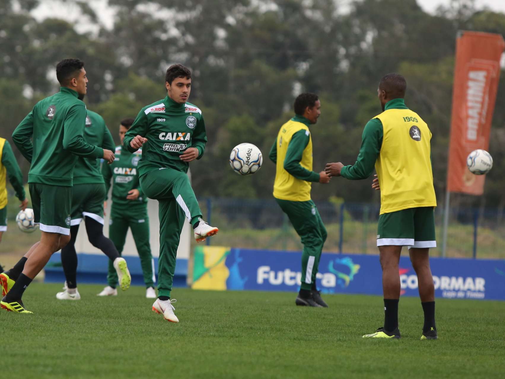 Treino em fotos
