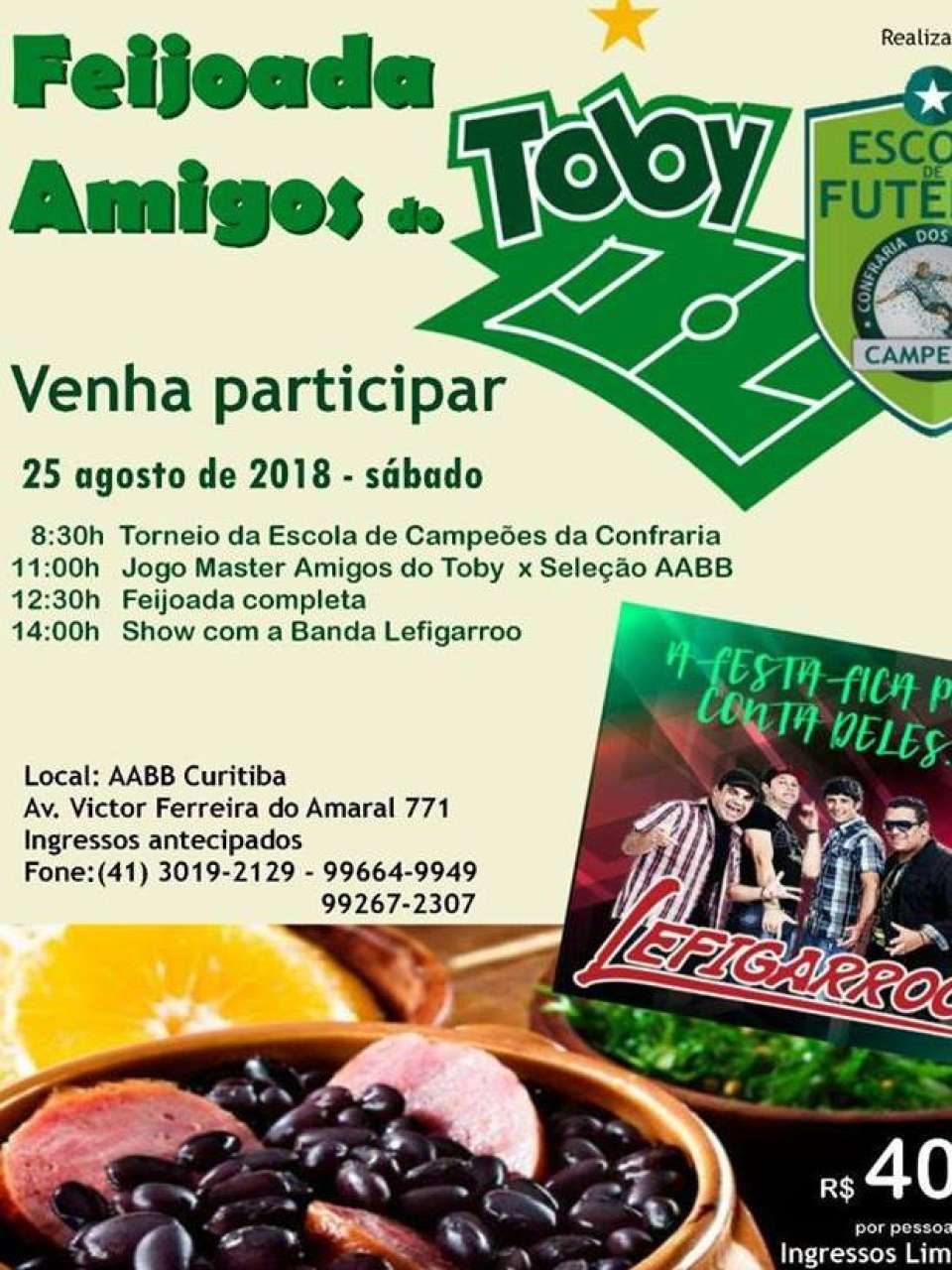 Feijoada Amigos do Toby