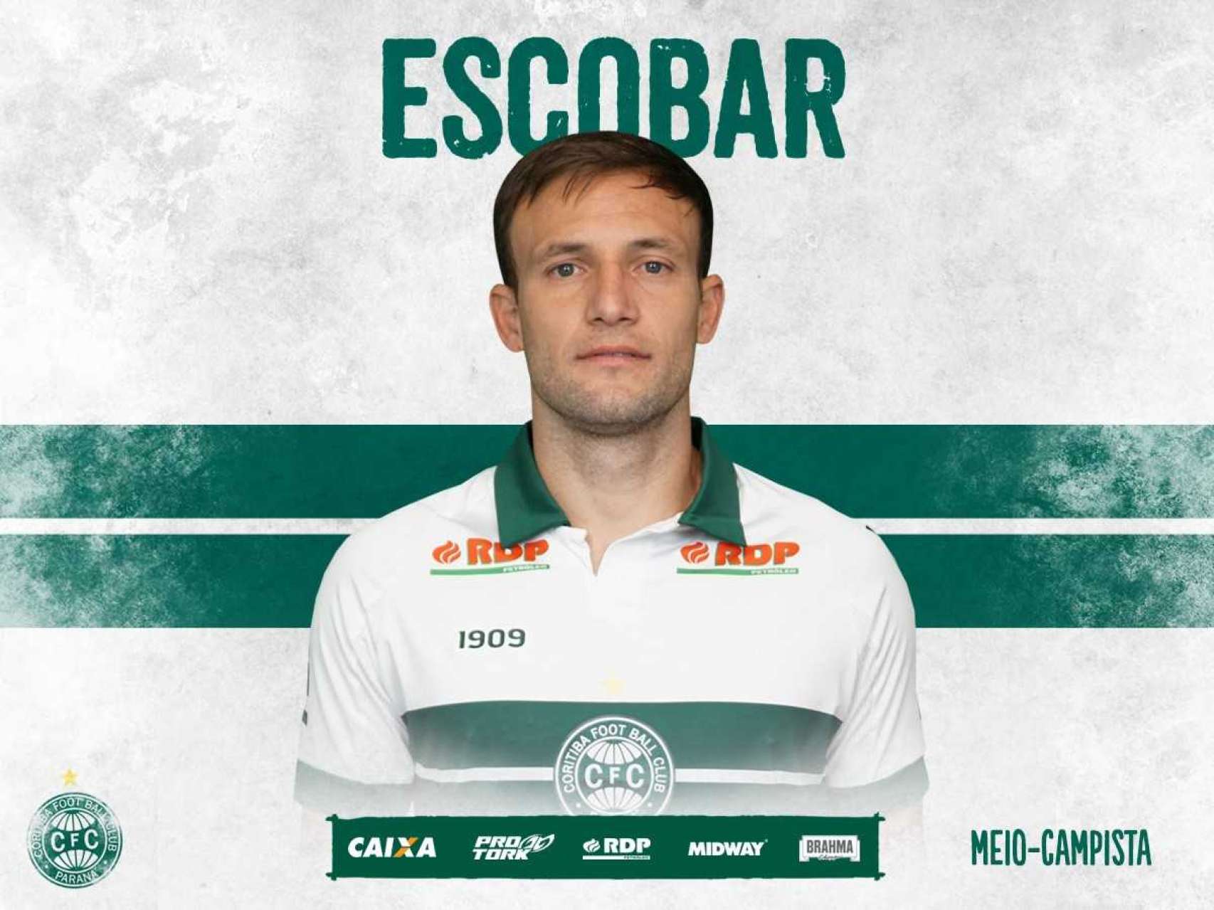 Coritiba confirma Escobar