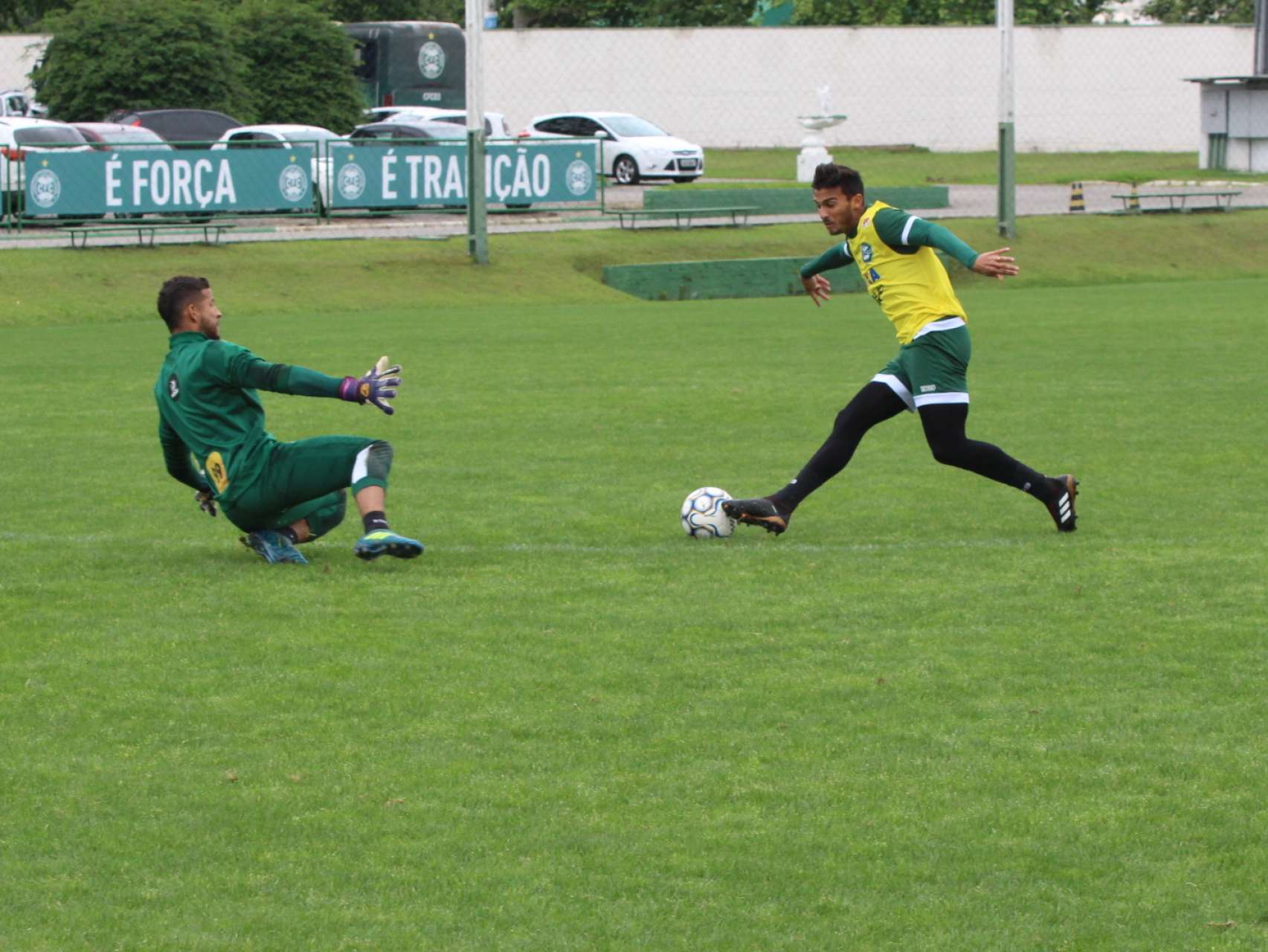 Fotos do treino deste 12 de outubro