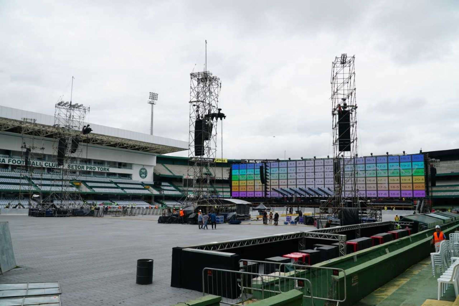 Couto Pereira recebe show internacional neste s�bado