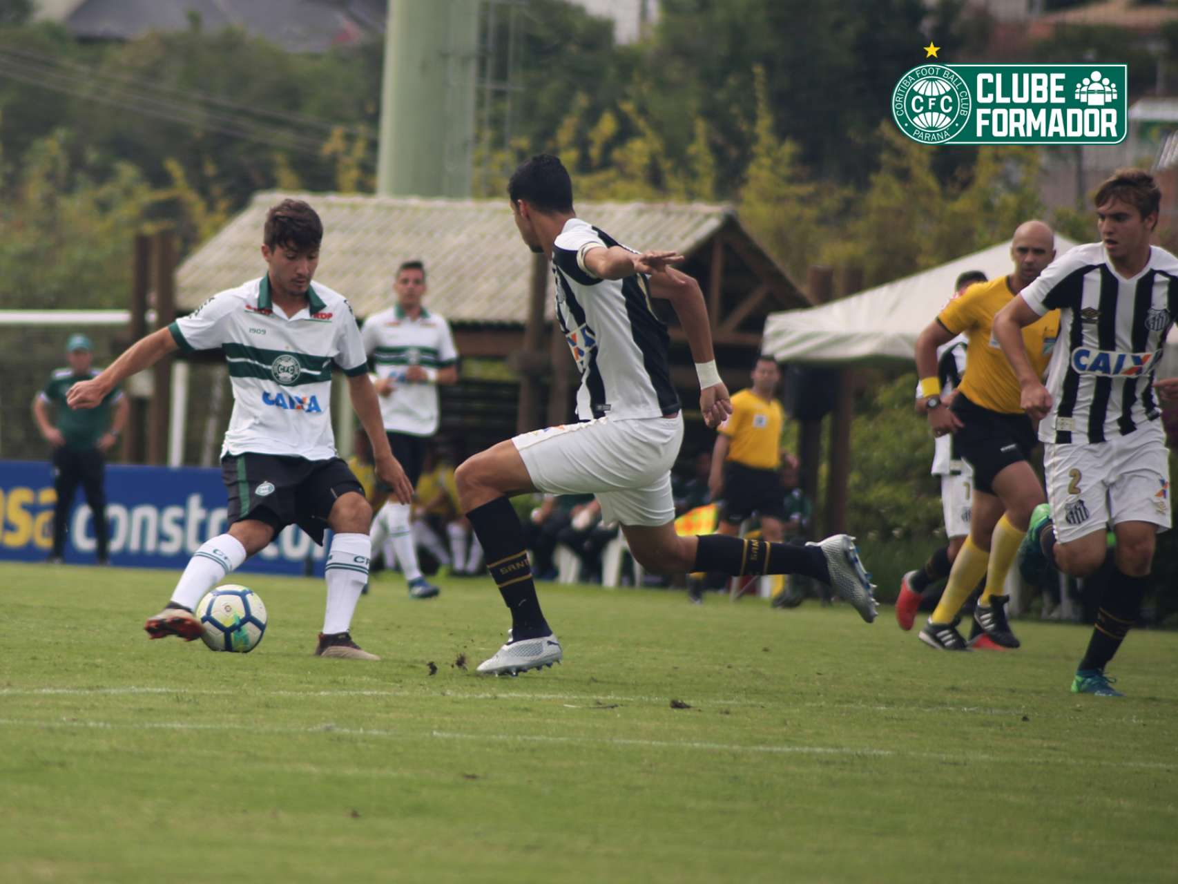 Coxa empata com o Santos