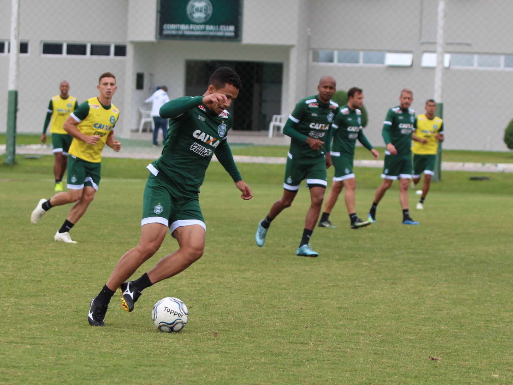 Galeria: treino no CT