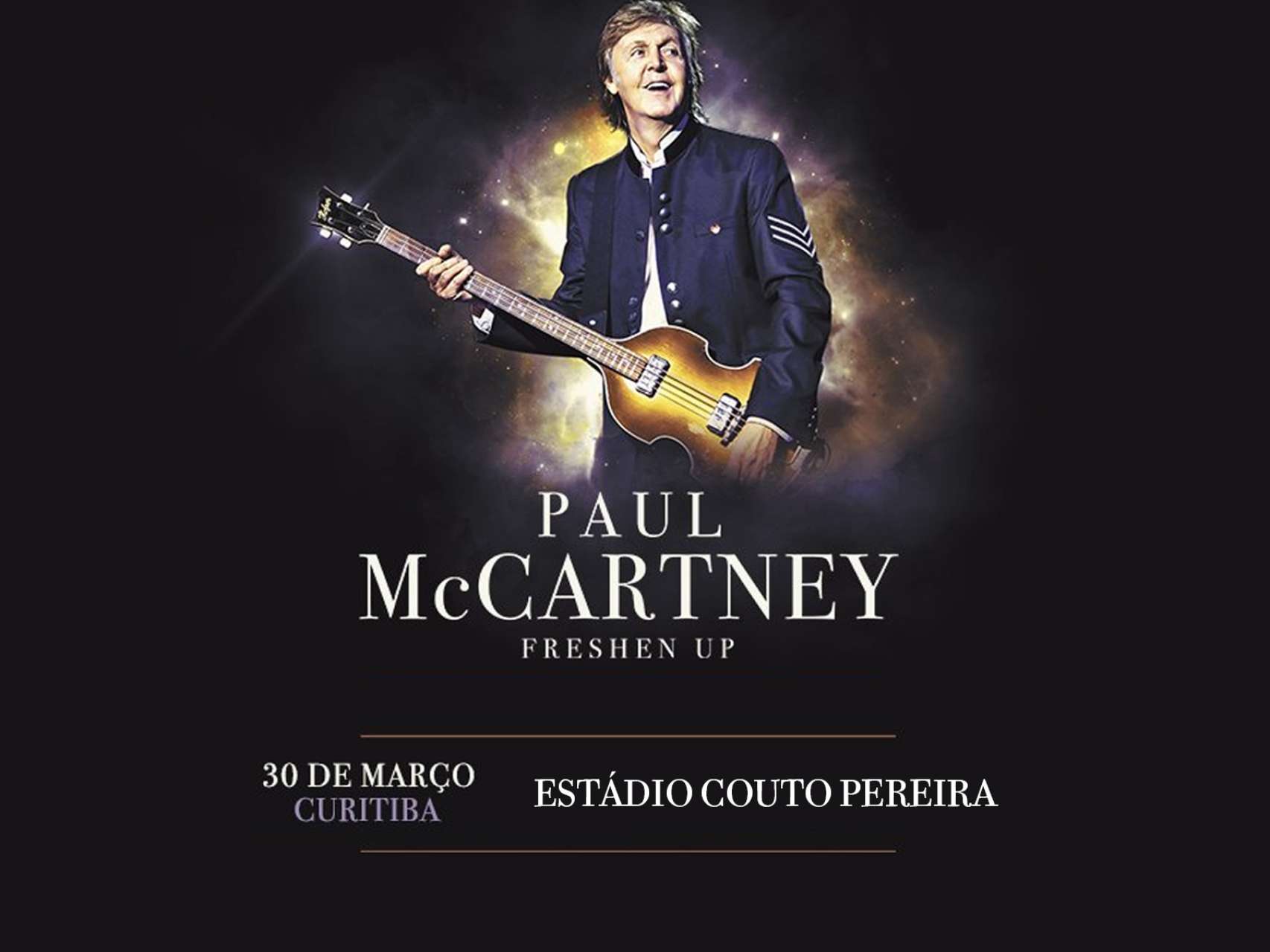 Couto Pereira receber� show de Paul McCartney