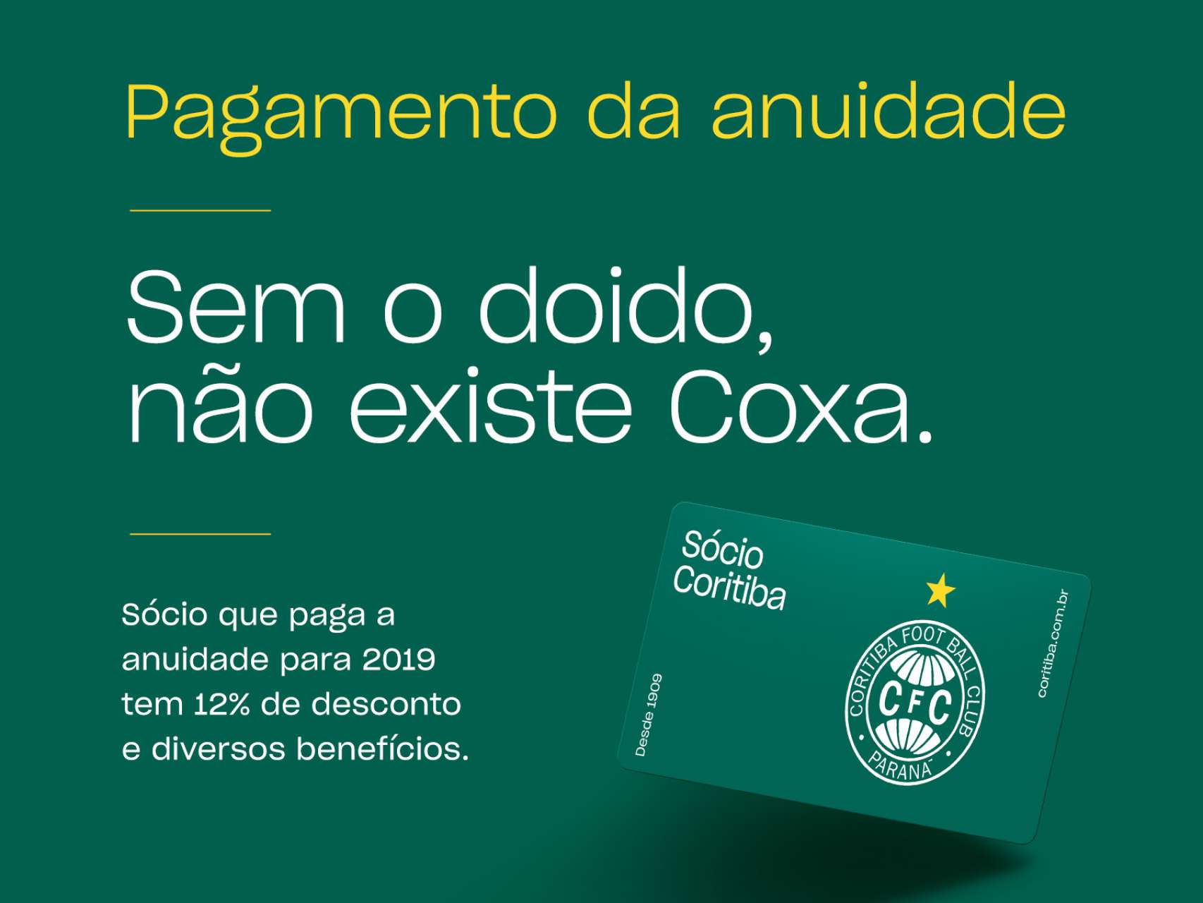 Garanta a sua anuidade e tenha benef�cios