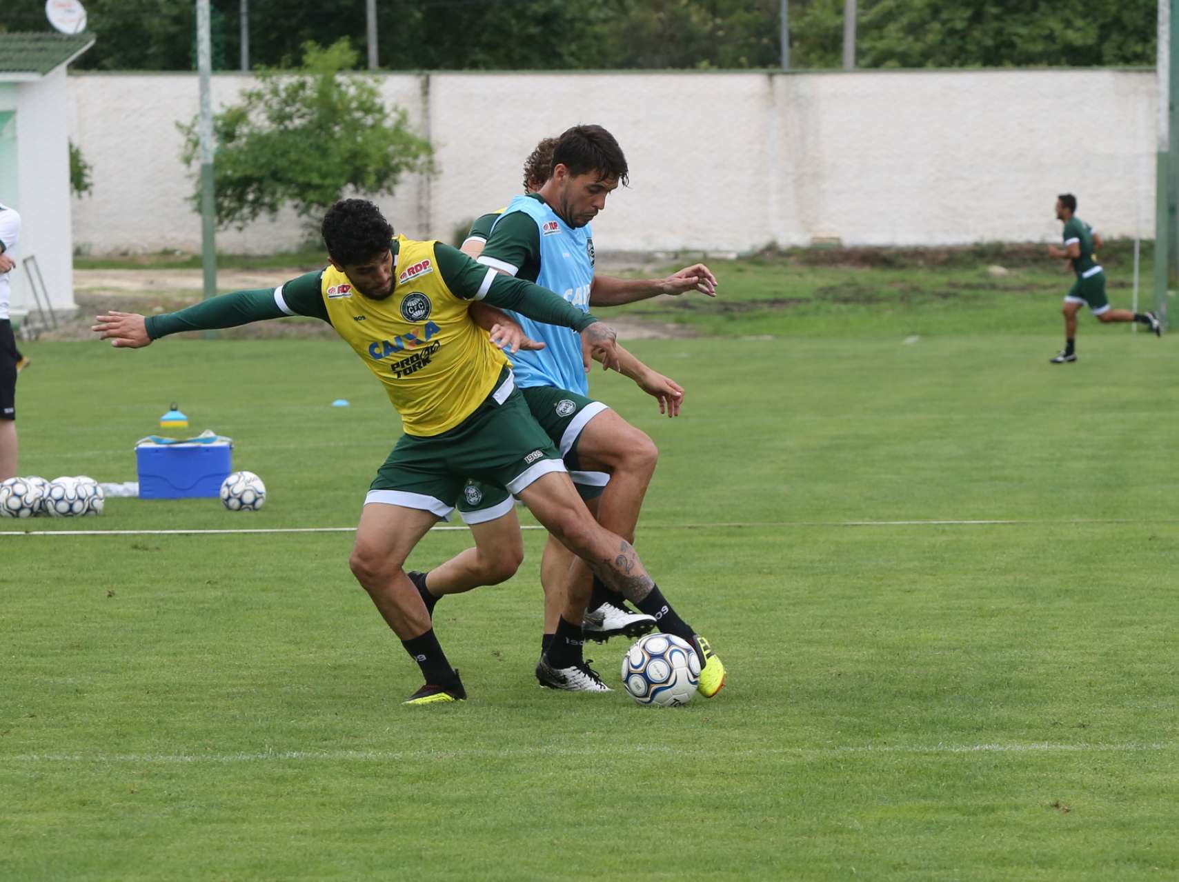 Imagens do treinamento de domingo