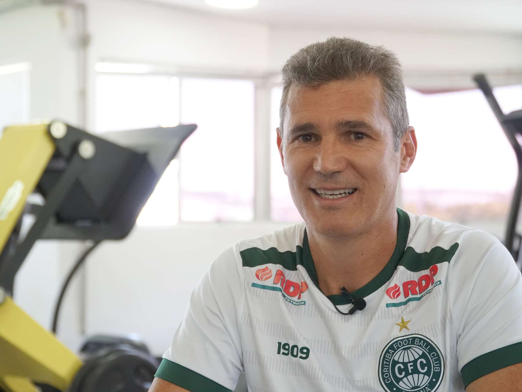 Conhe�a o preparador f�sico da equipe do Coritiba