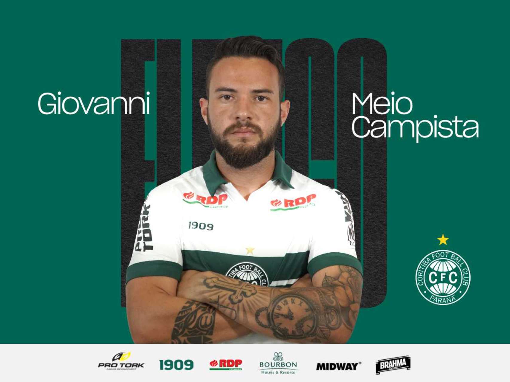 Seja bem-vindo, Giovanni!