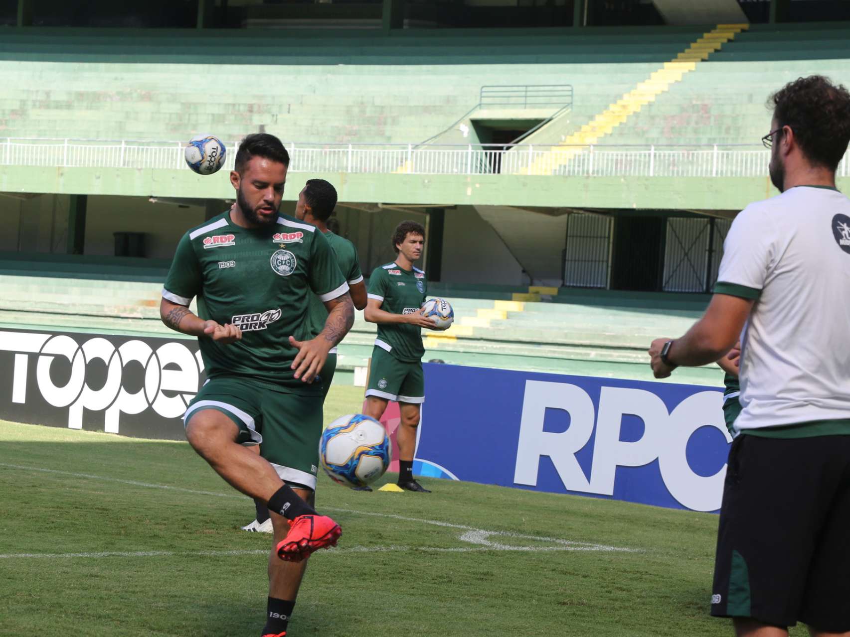 Coxa finaliza prepara��o para enfrentar o Oper�rio