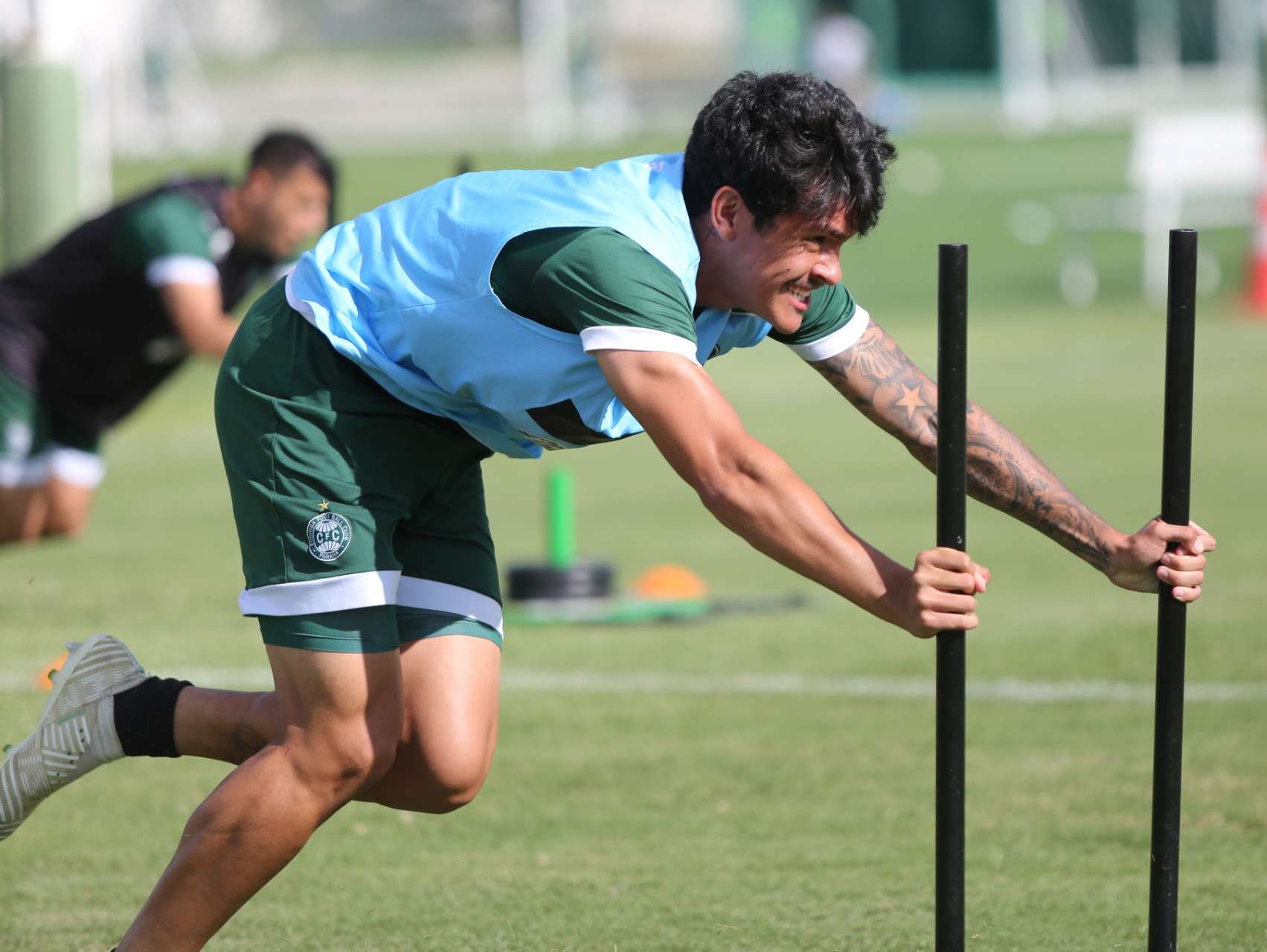 Fotos: segunda-feira de treino no CT