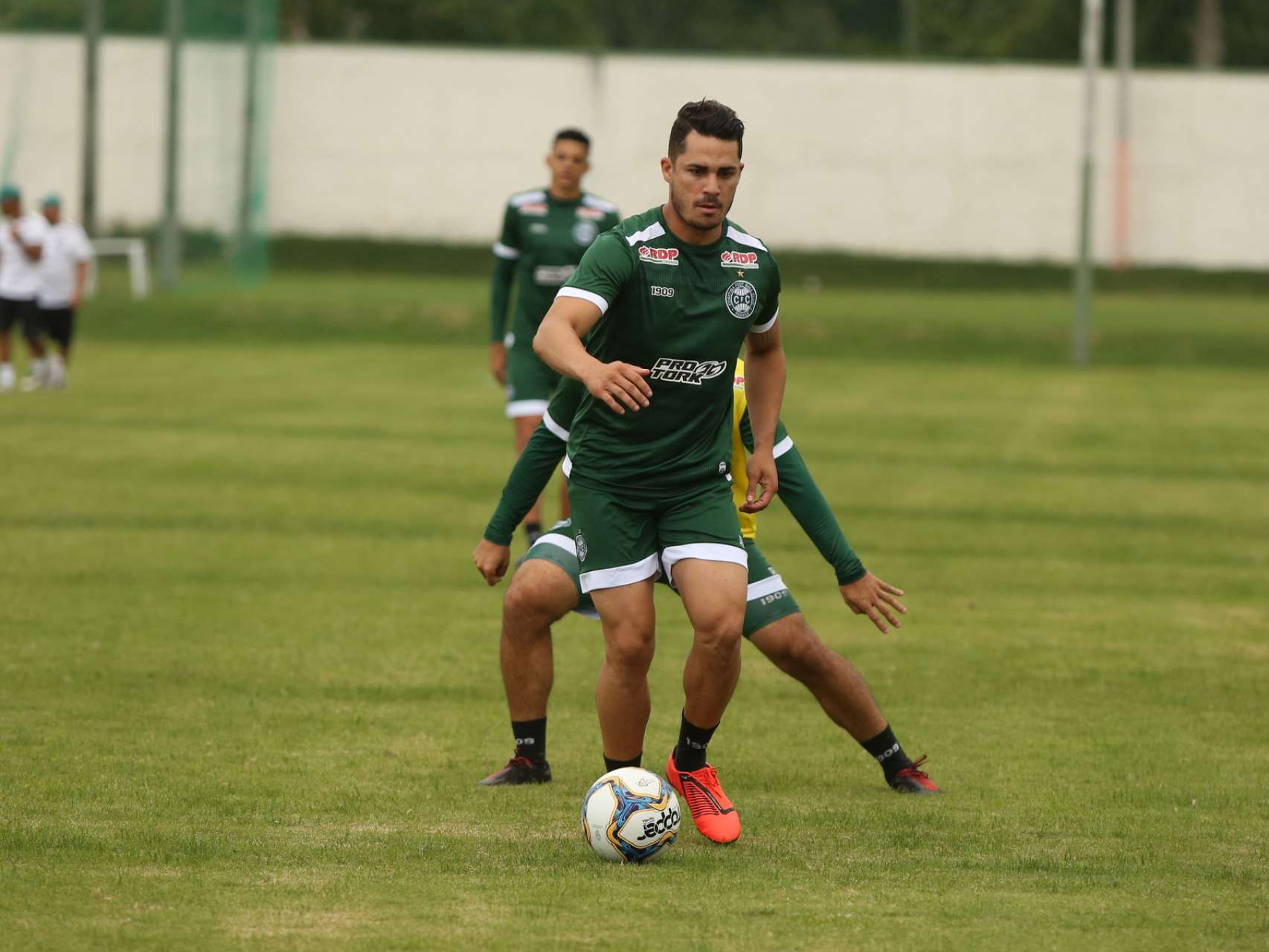 Fotos do treino de sexta-feira