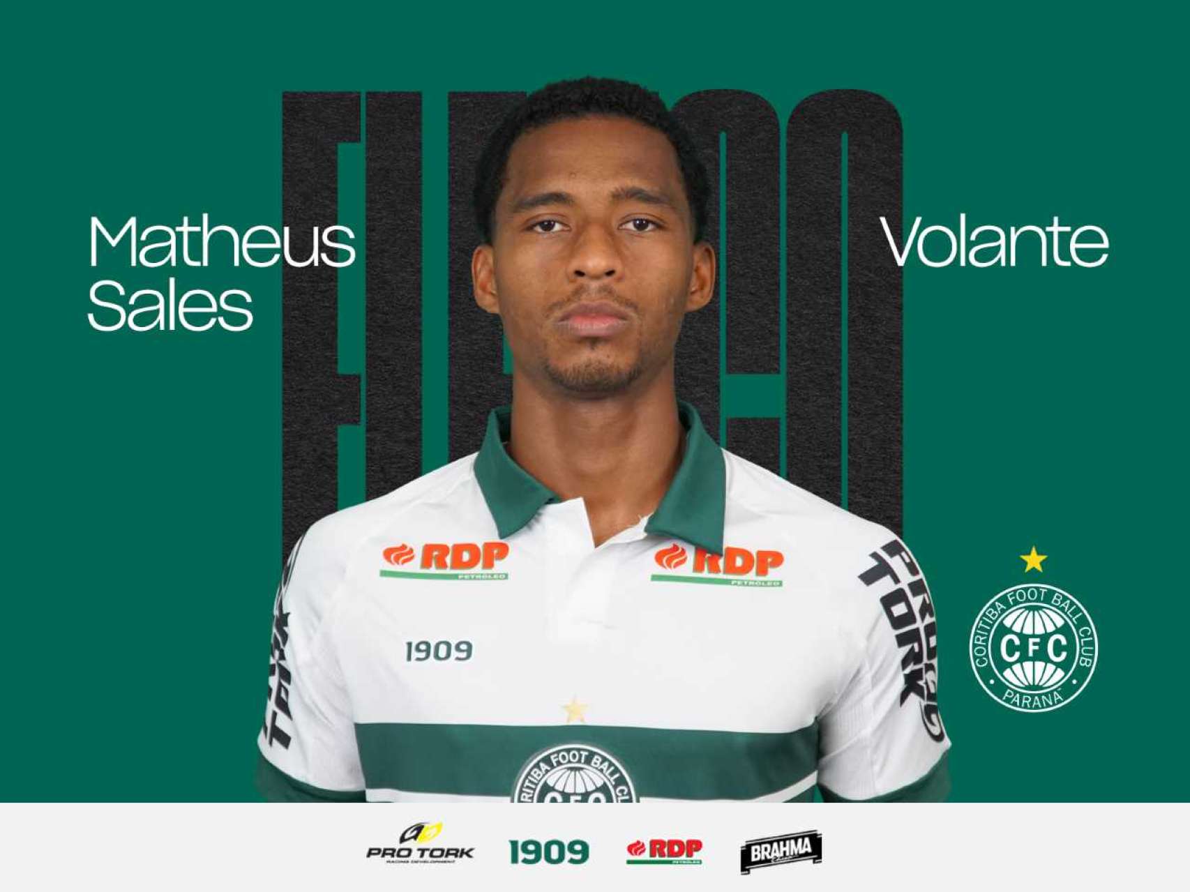 Coritiba confirma Matheus Sales