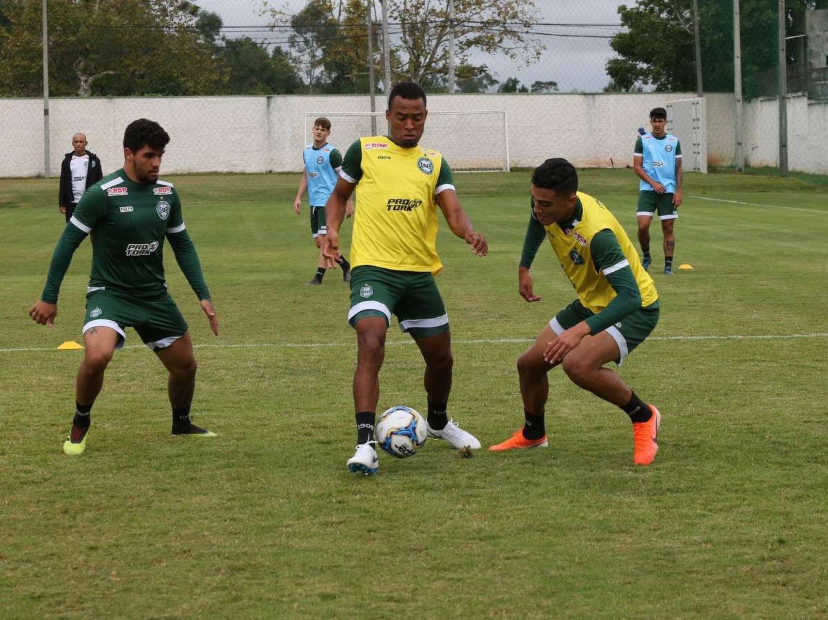 Imagens do treino