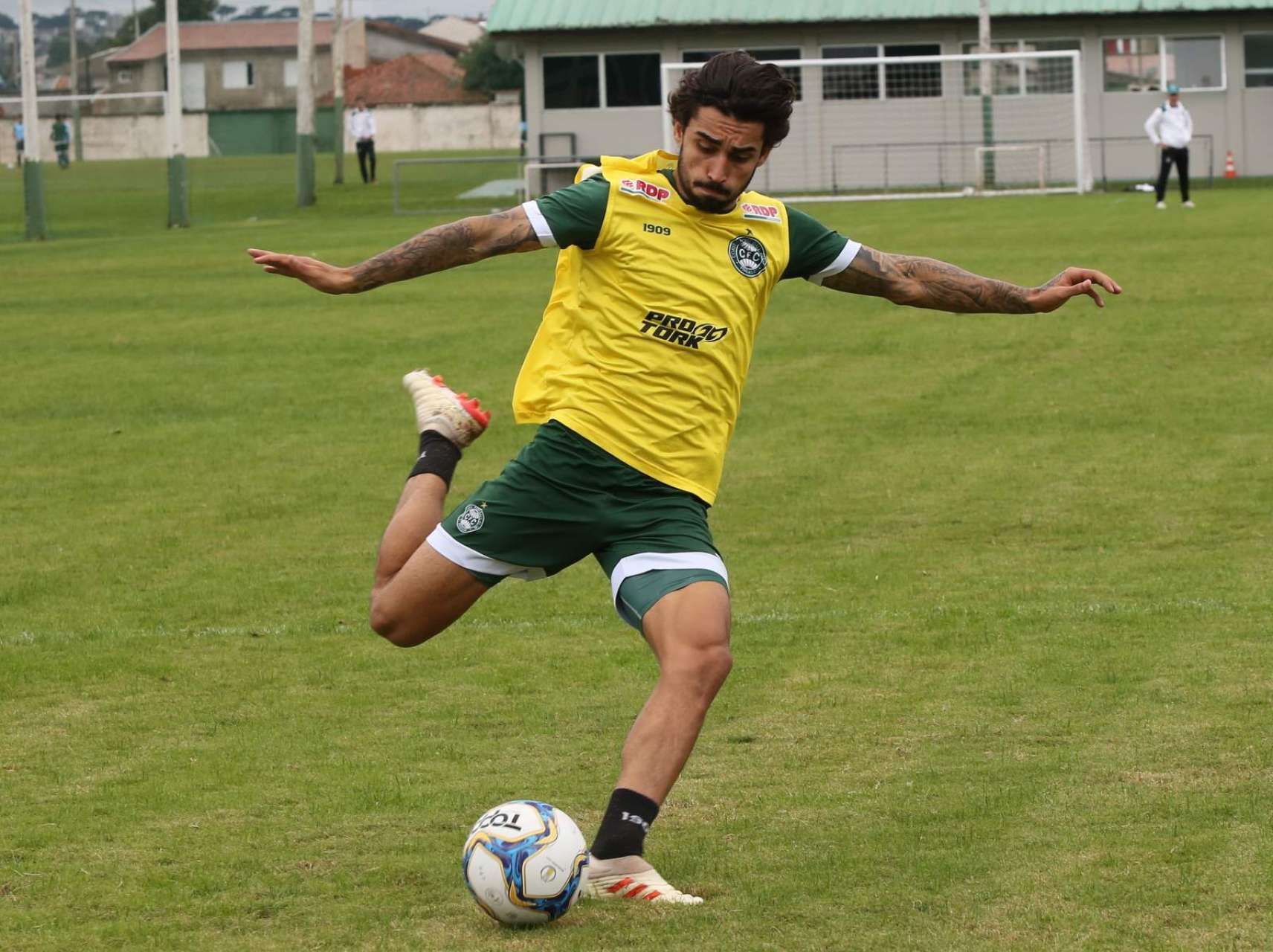 Fotos do treino de s�bado