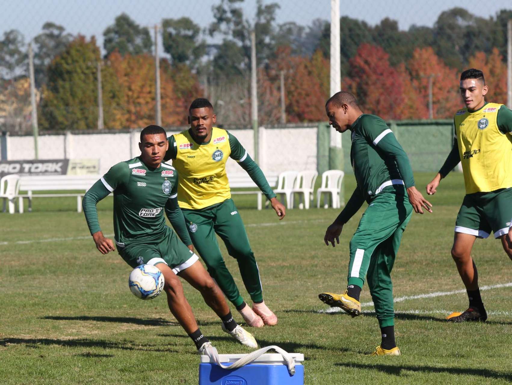 Imagens da reapresenta��o alviverde