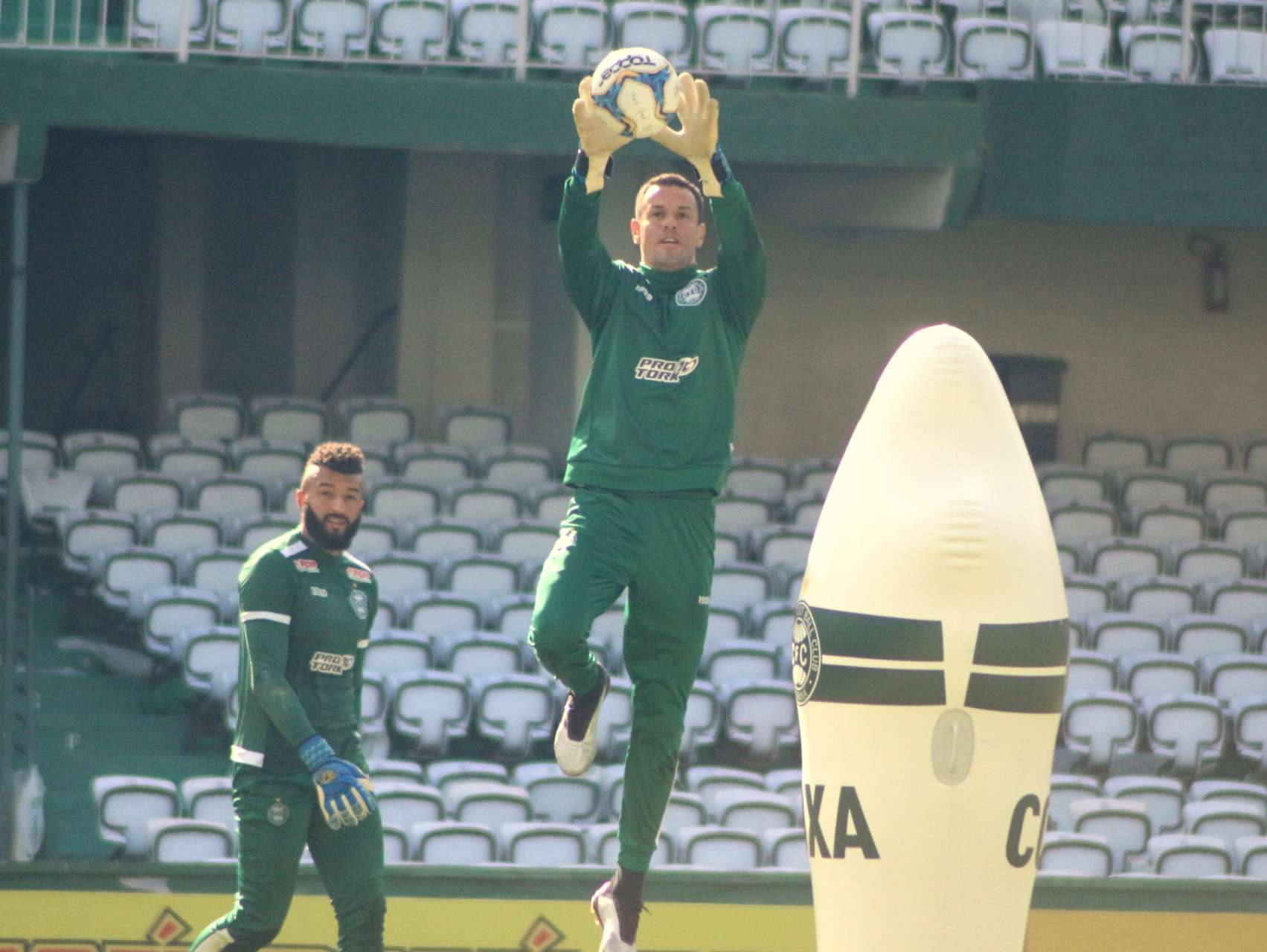 Galeria do �ltimo treino