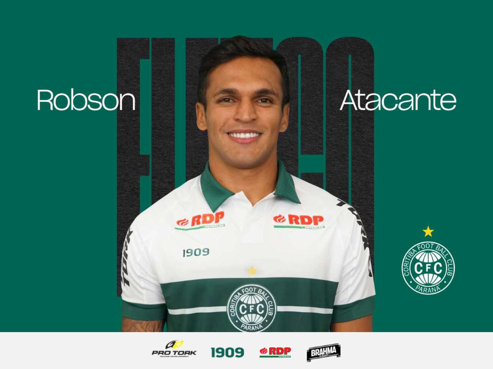 Coxa confirma contrata��o de Robson