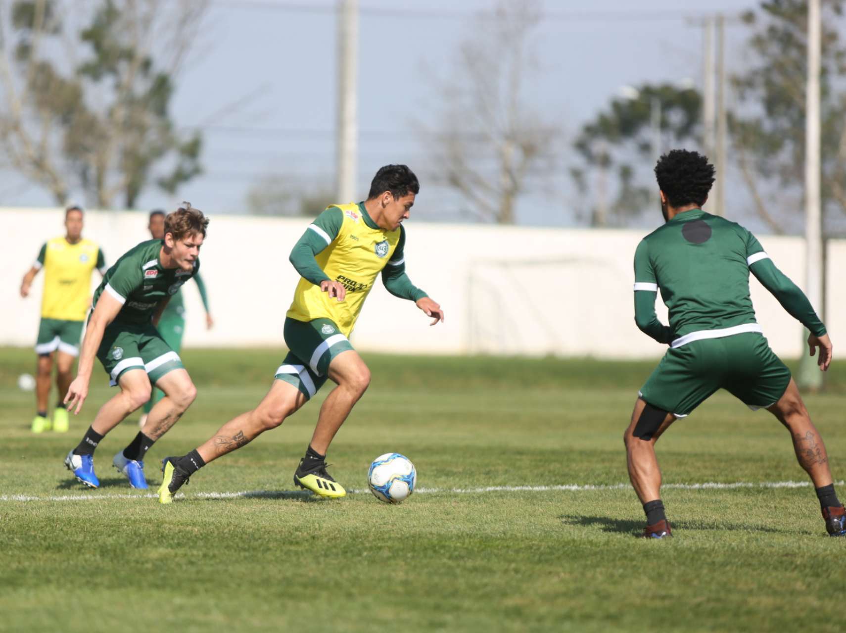 Domingo de treino