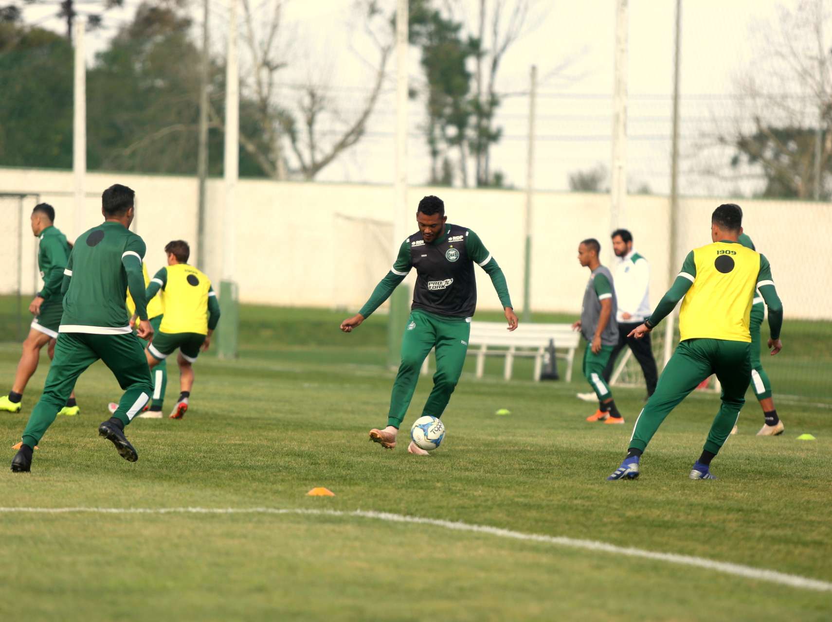 Fotos: domingo de treino