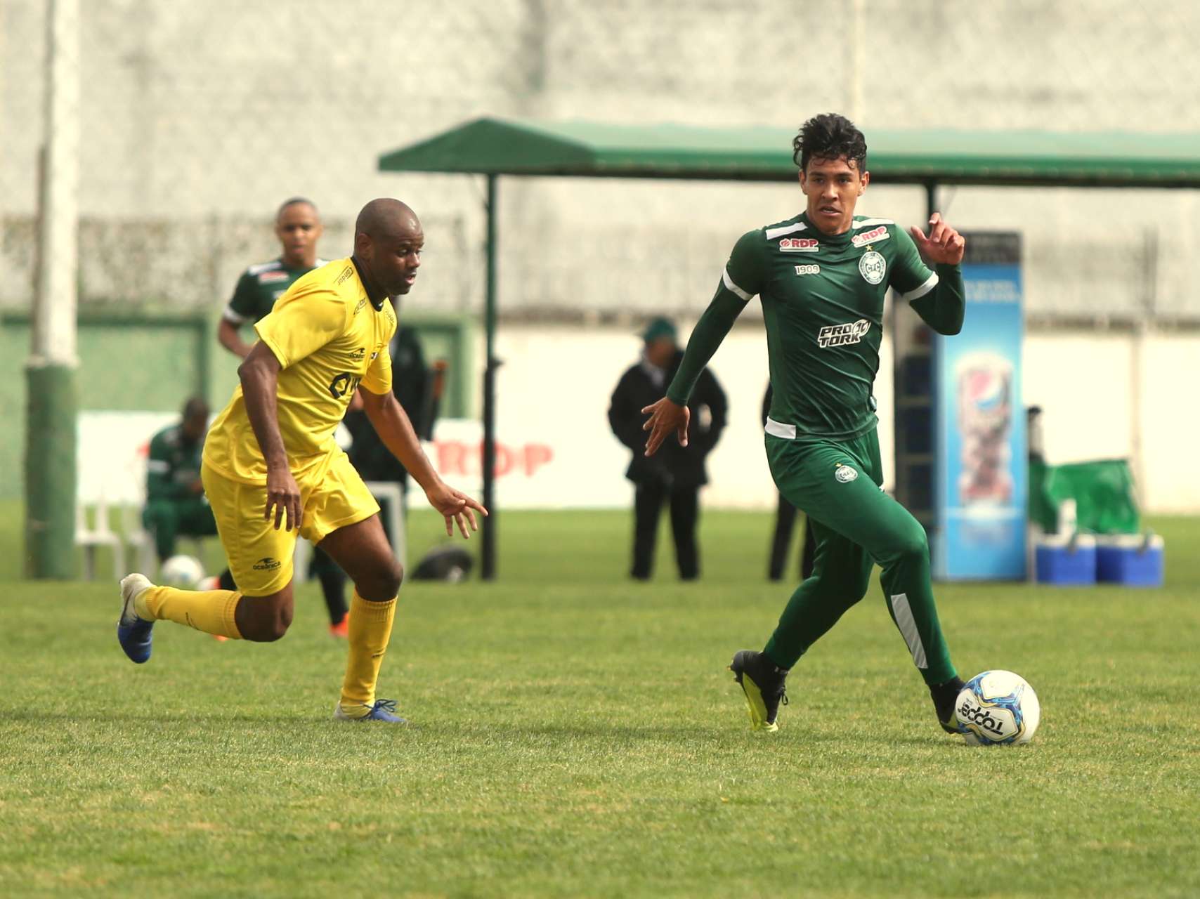 Imagens da reapresenta��o alviverde