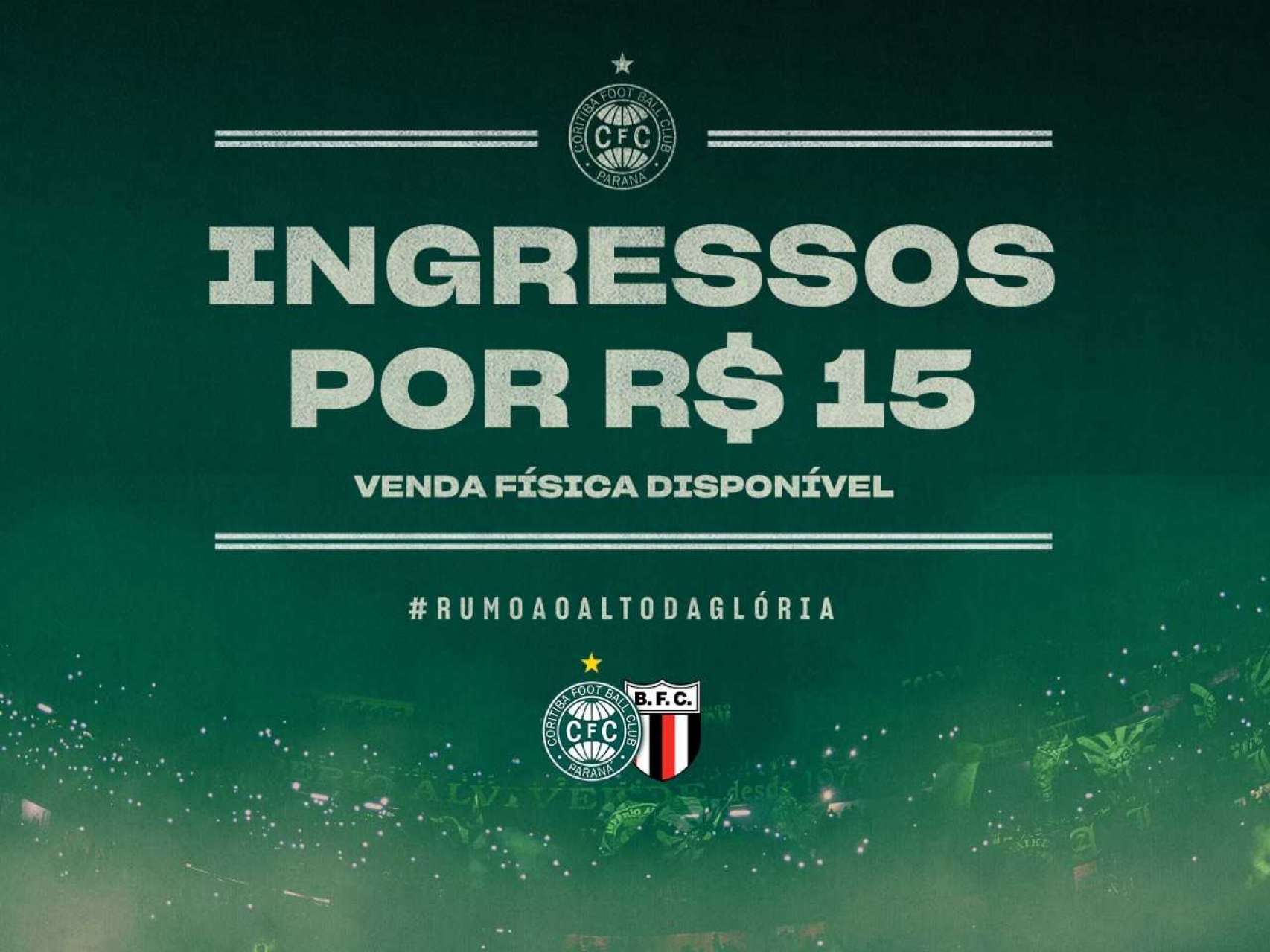 Venda f�sica de ingressos no final de semana