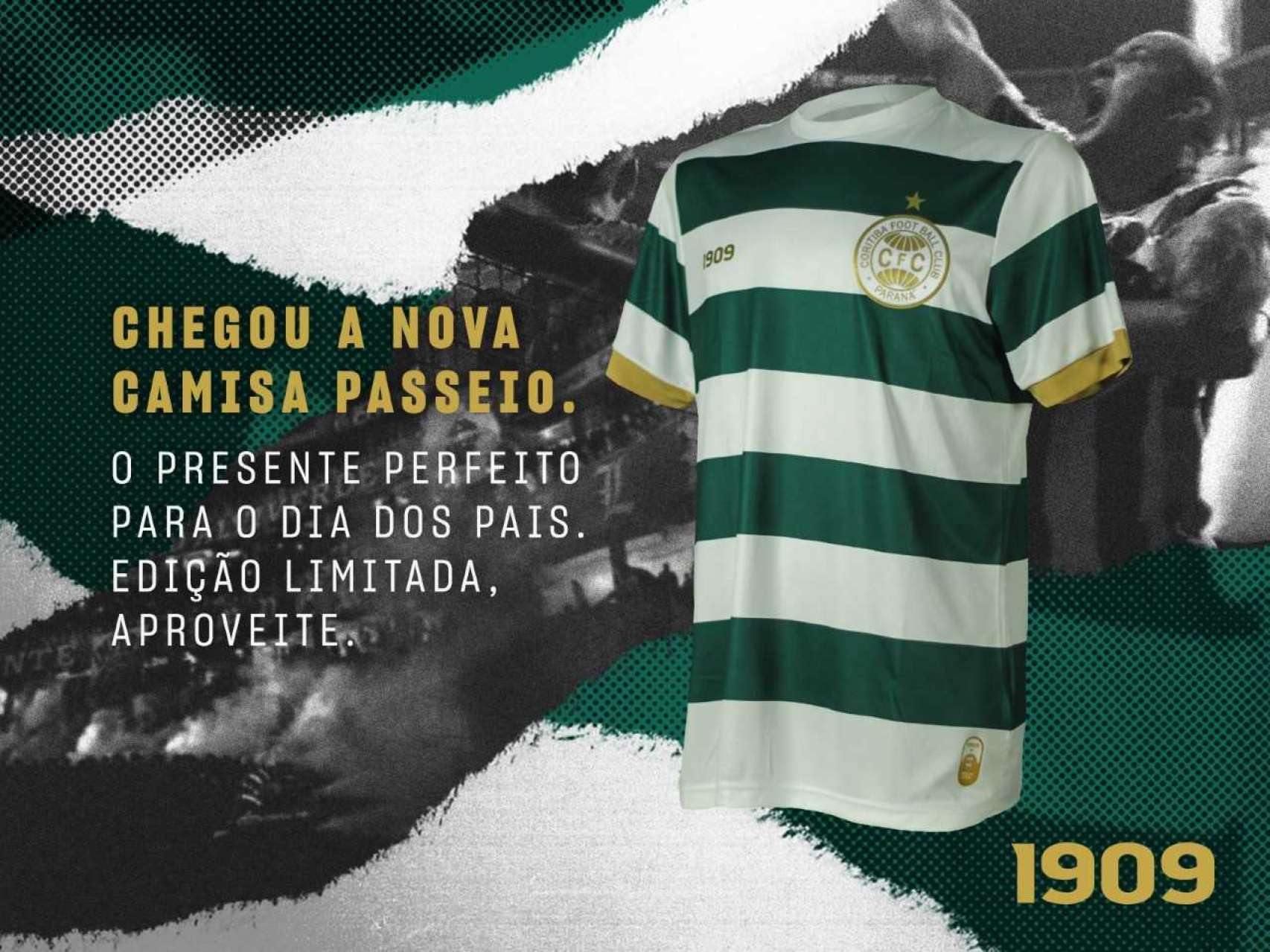 Coritiba lan�a camisa de Dia dos Pais
