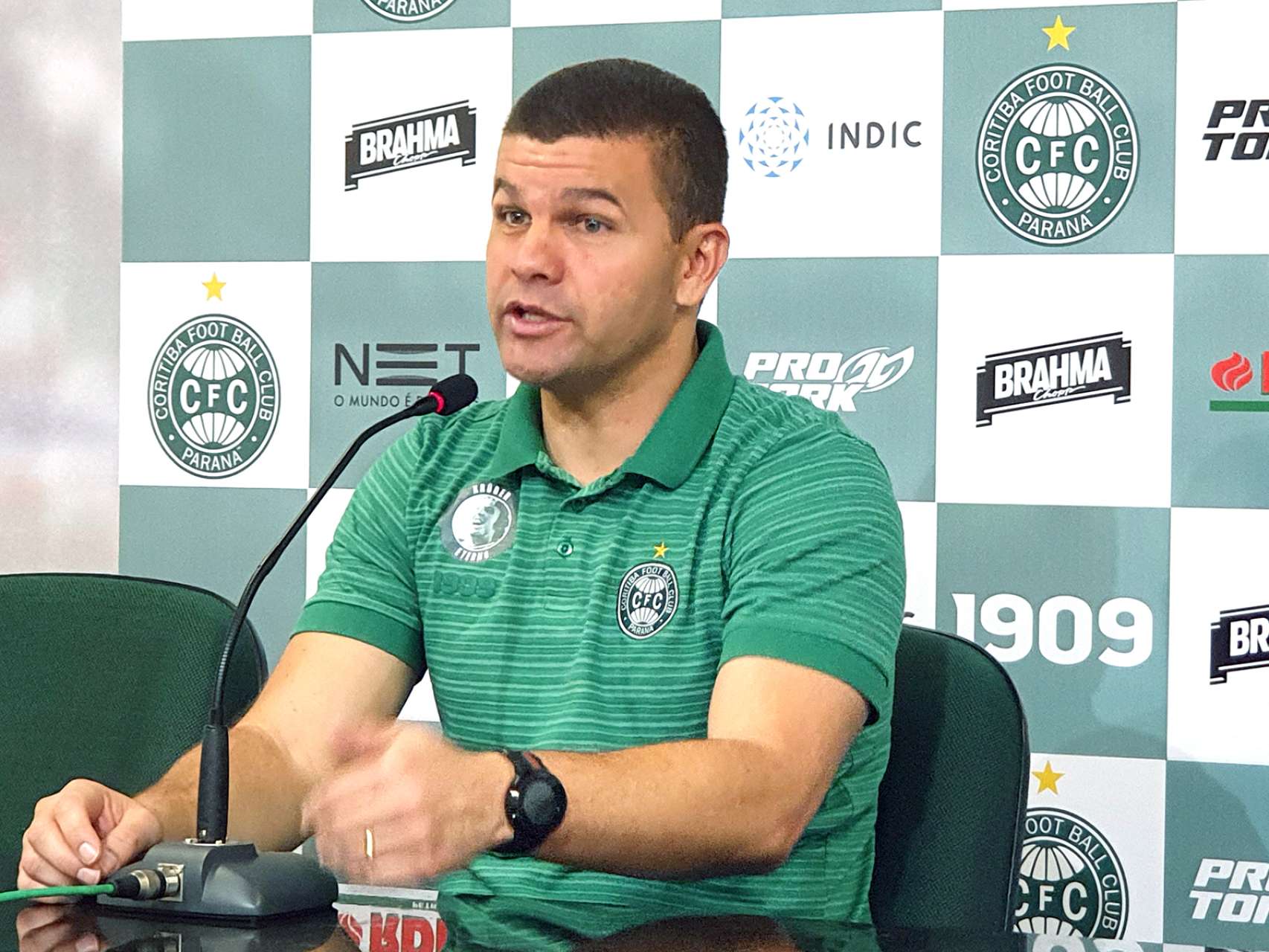 Umberto valoriza estrutura do Coritiba