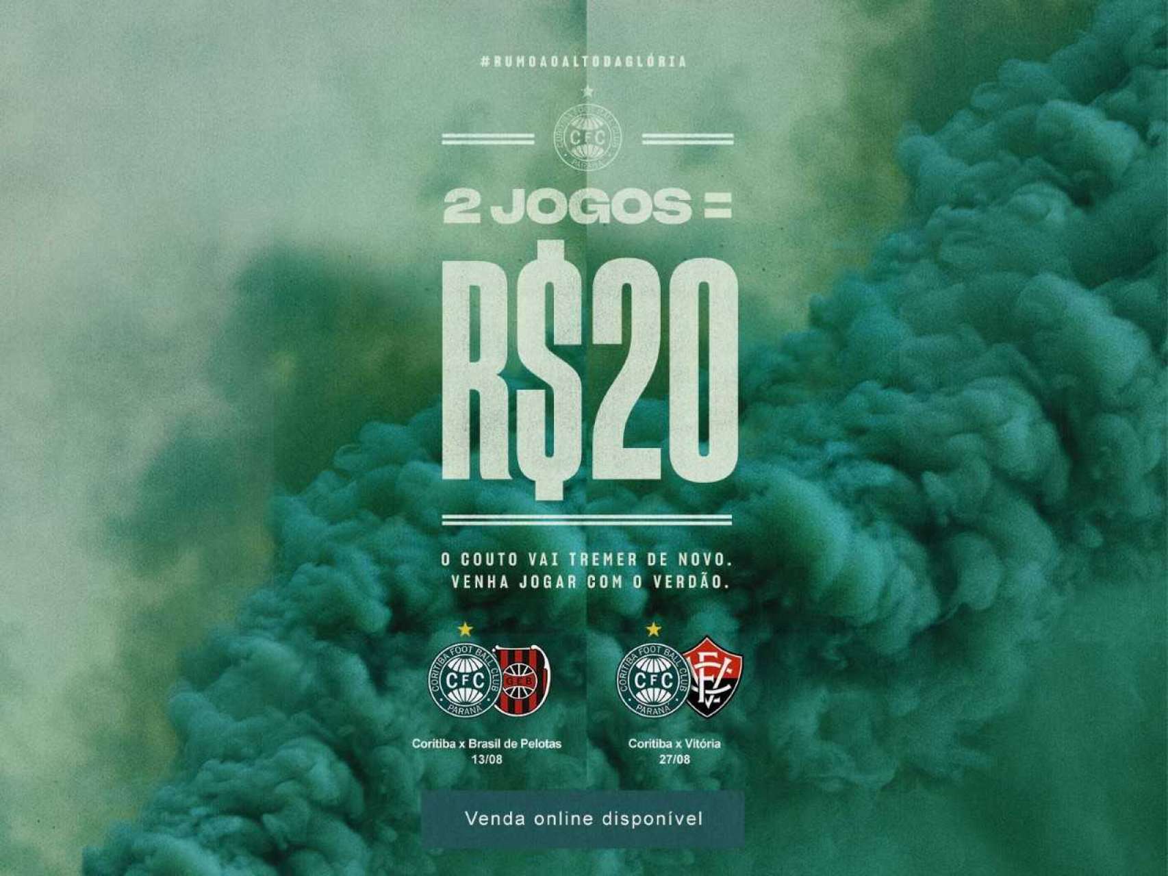 Dois jogos por R$20