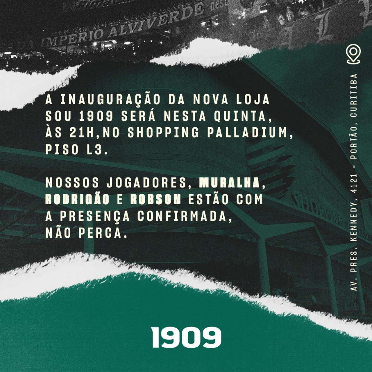 Nova Sou 1909 no Shopping Palladium
