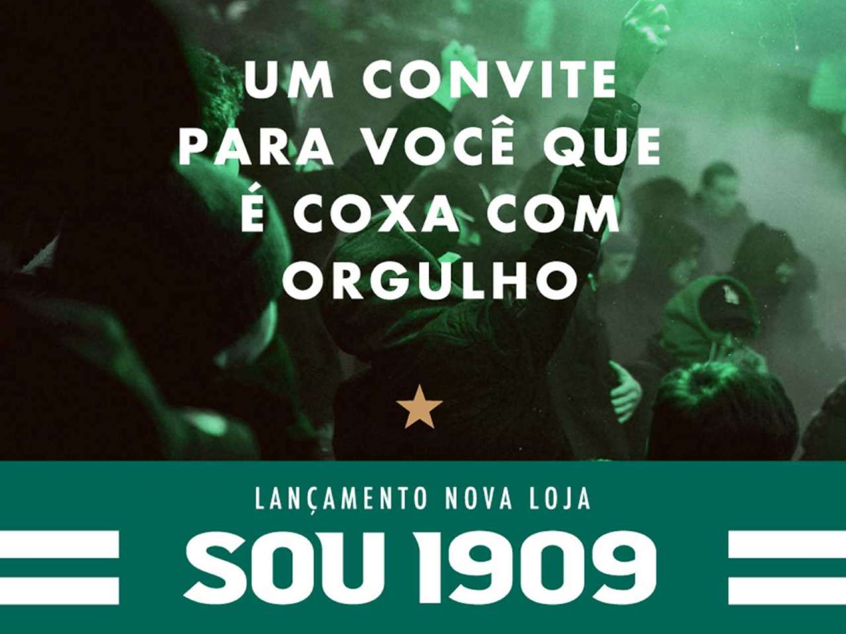 Convites exclusivos no Goleada Coxa Branca