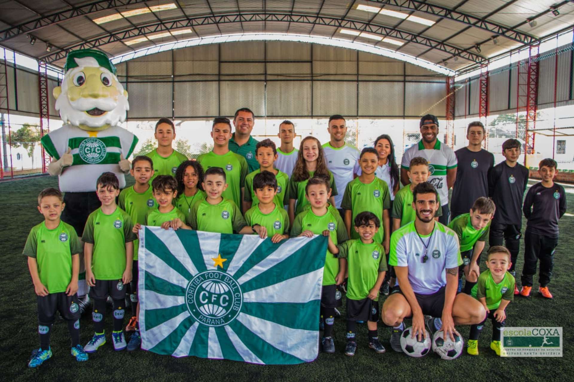 Inaugura��o da Escola Coxa