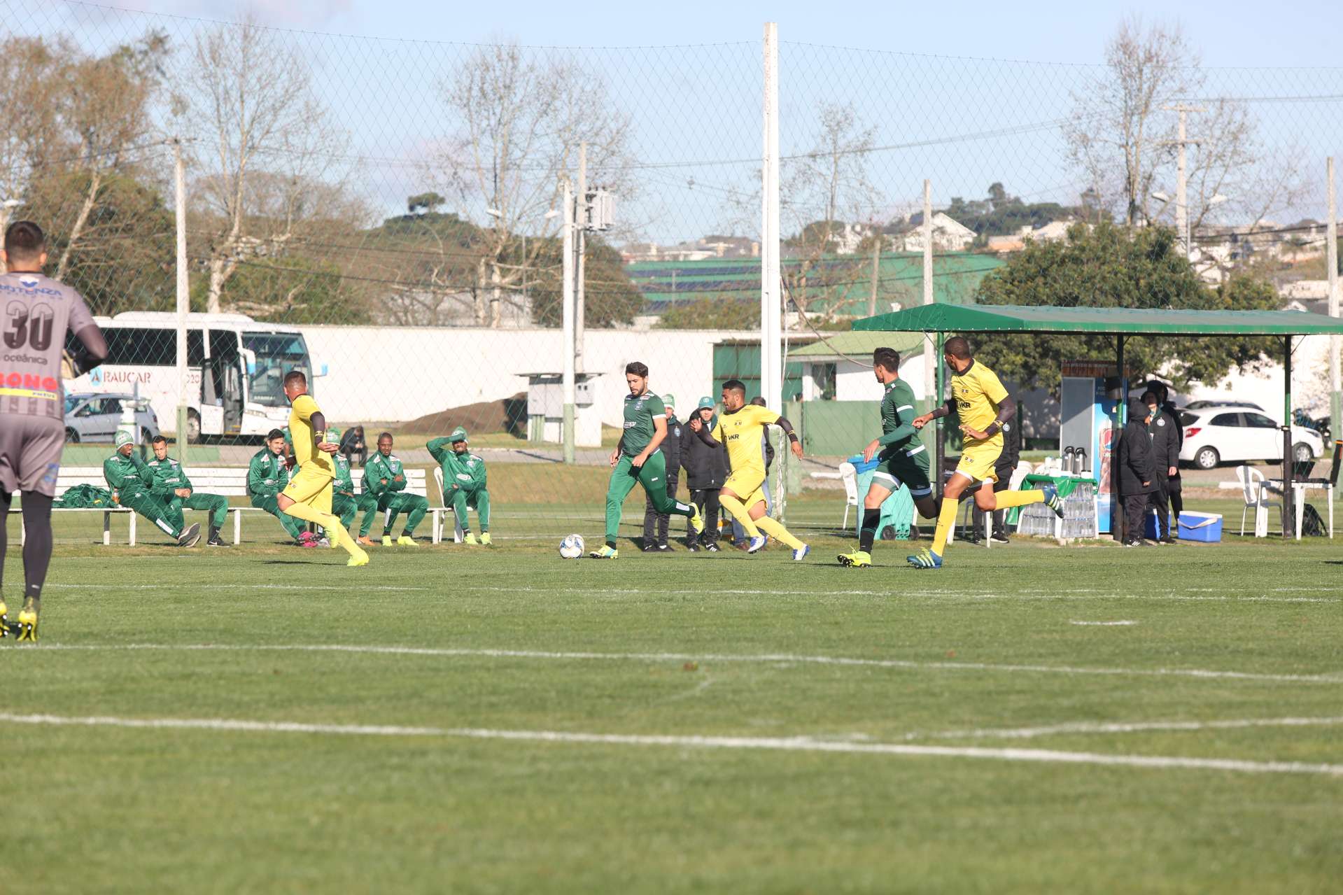Imagens da reapresenta��o alviverde