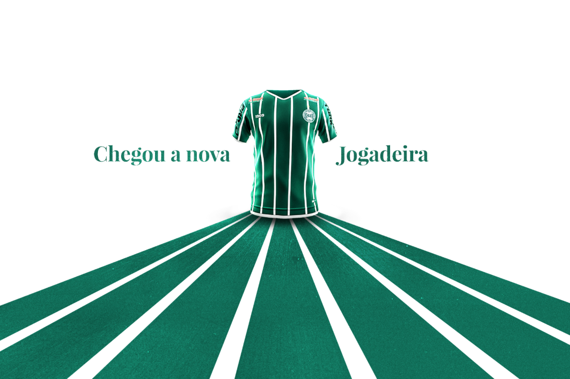 Coritiba lan�a nova Jogadeira
