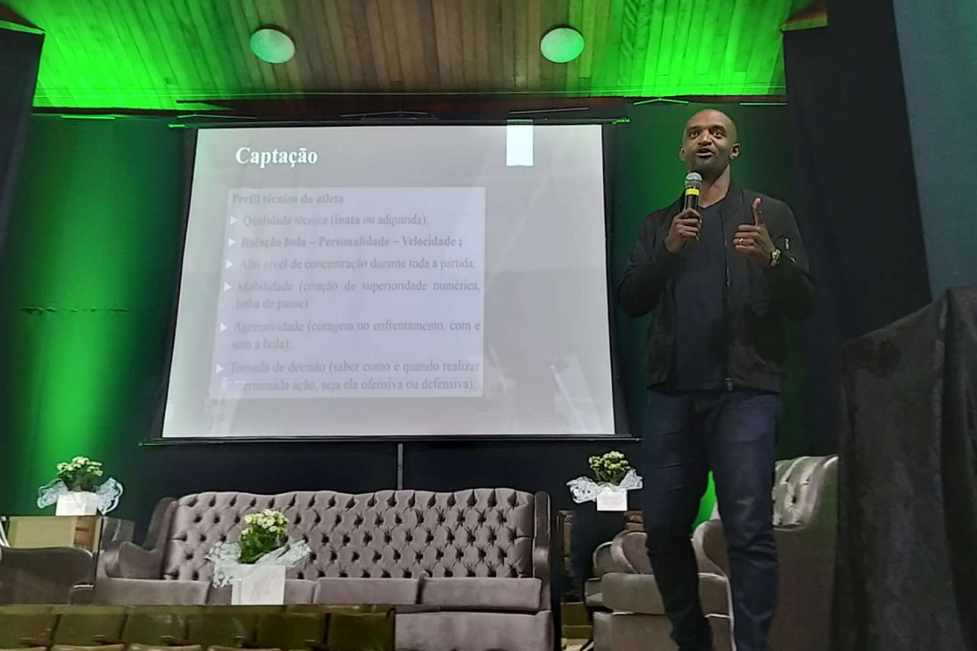 Simp�sio da Confraria de Ex-Atletas do Coxa