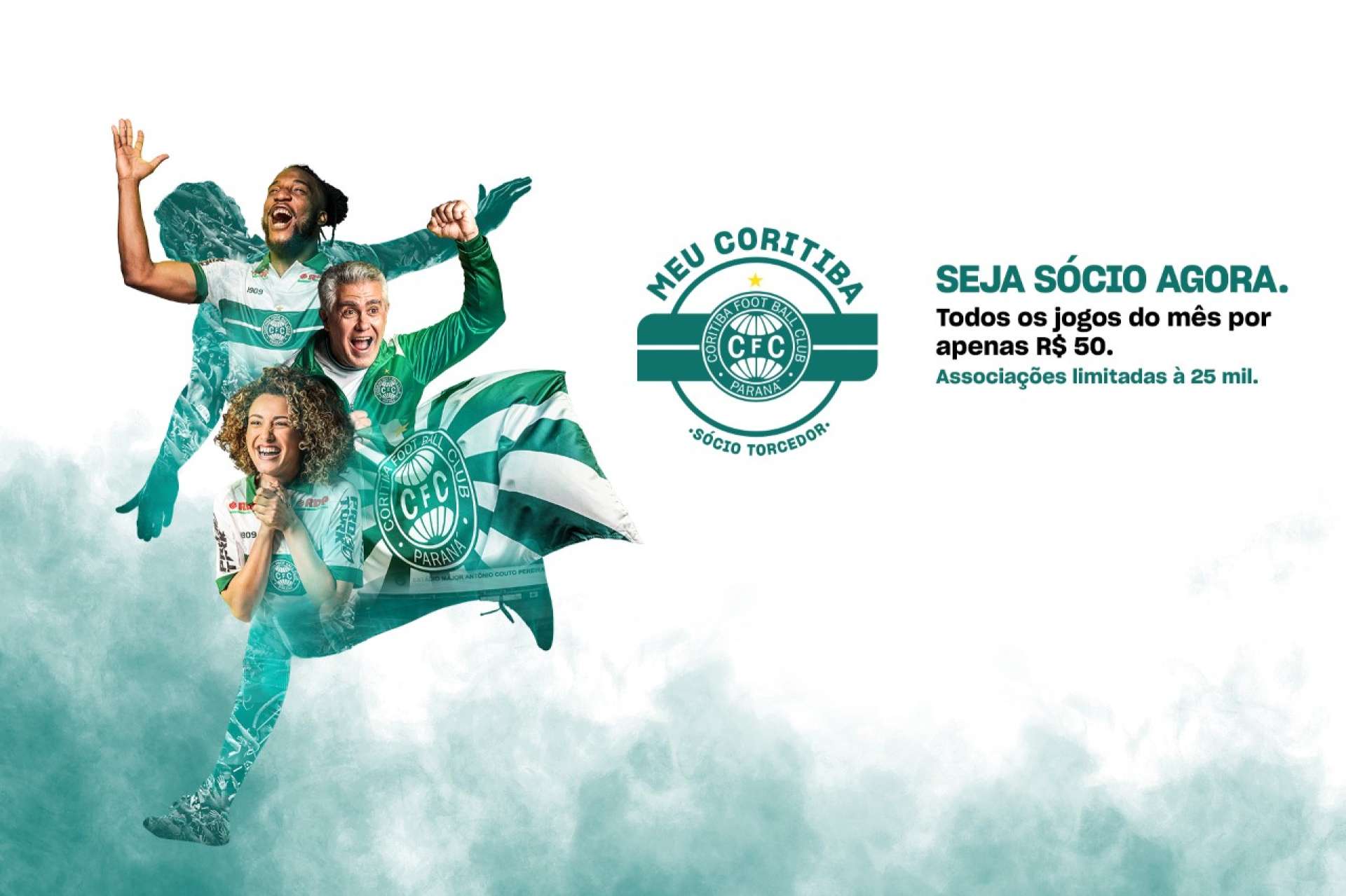 Por R$50/m�s: seja s�cio do Verd�o!