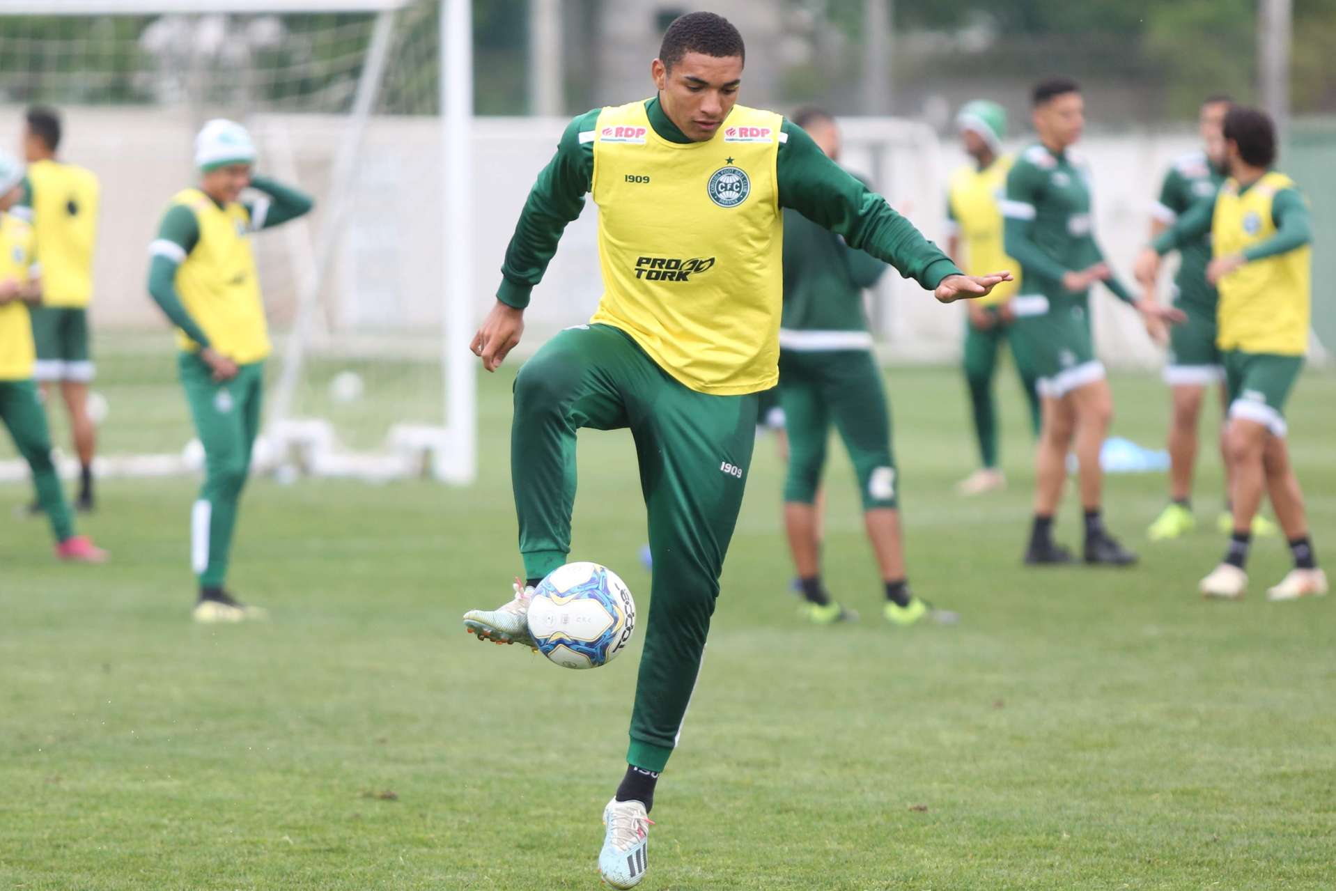 Galeria: fotos do �ltimo treino