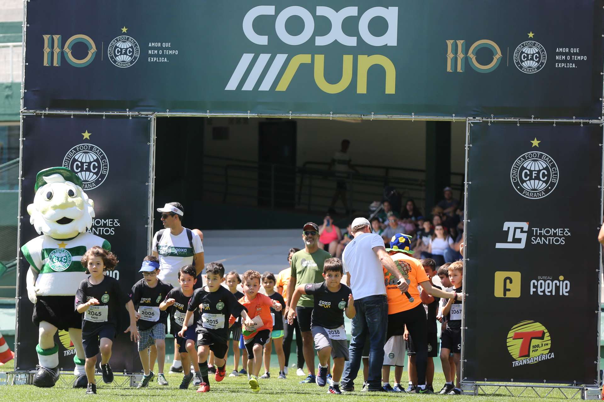 Corrida Kids anima manh� no Couto