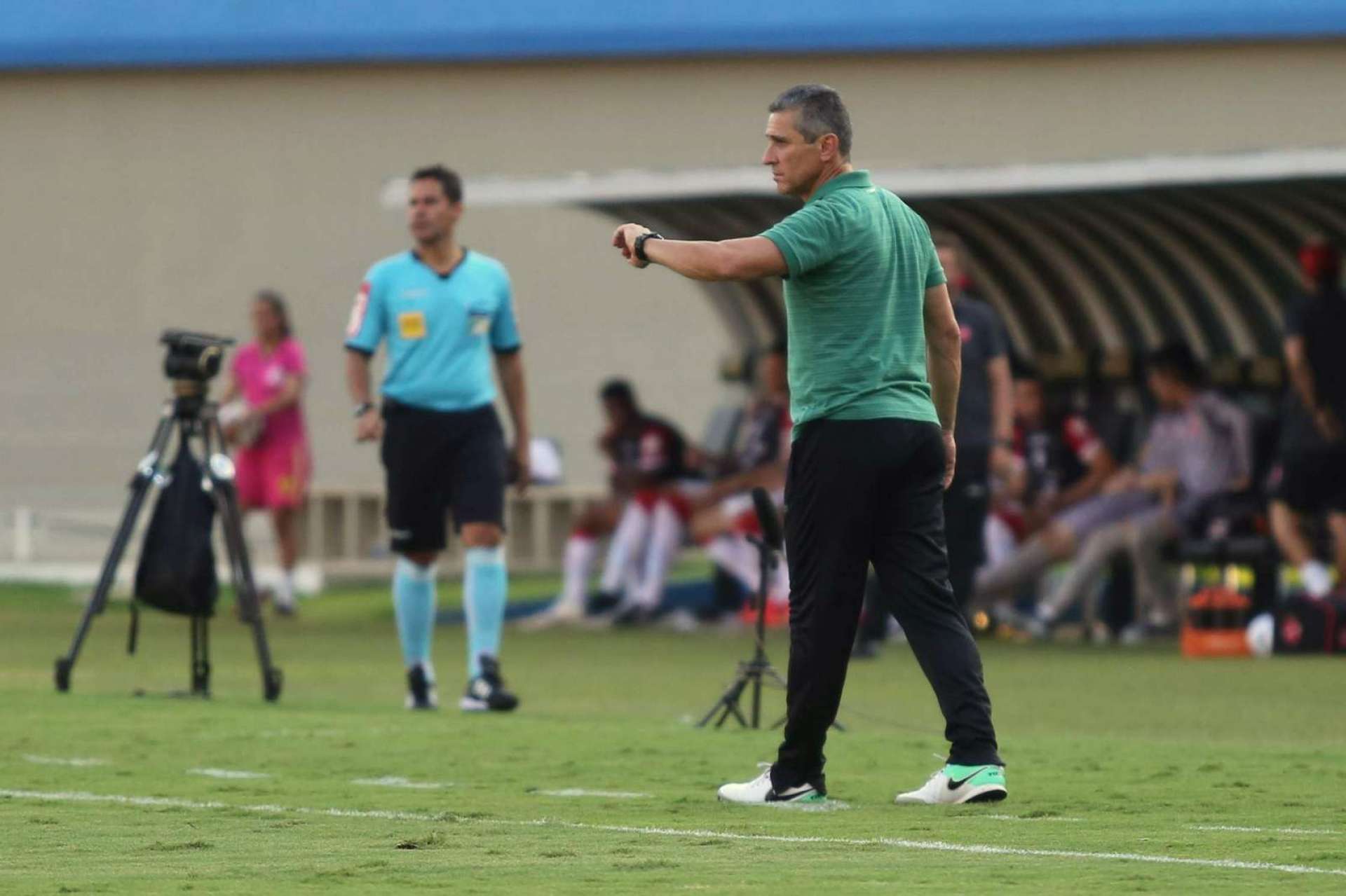 Nos minutos finais