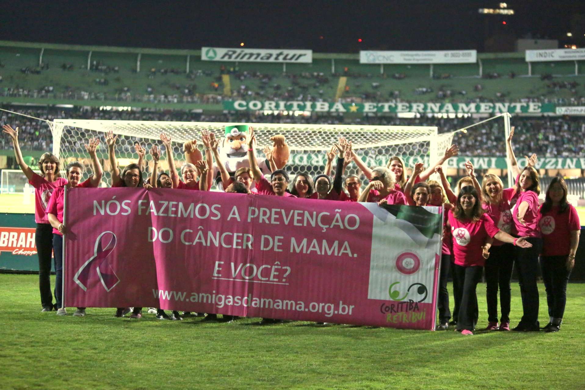 Outubro Rosa - AAMA entram em campo 