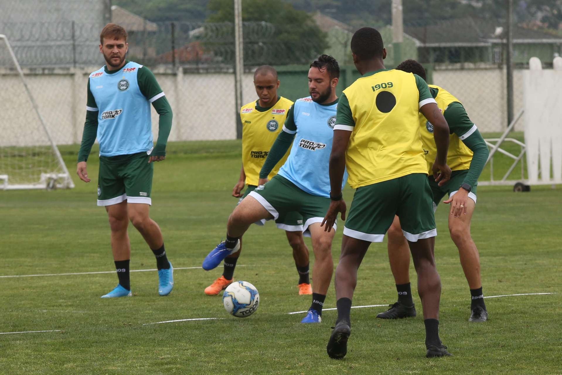 Imagens do treino de s�bado