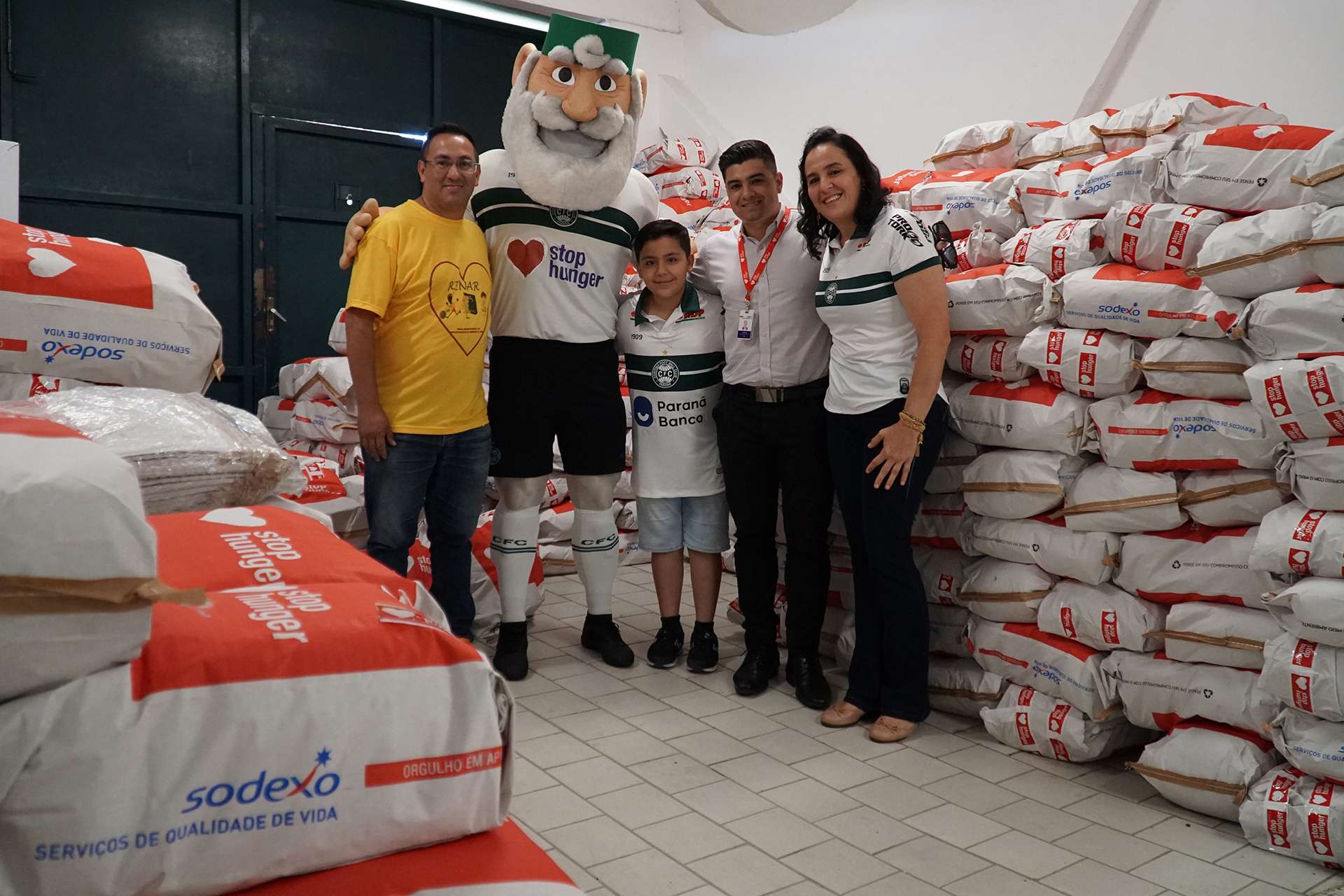 Torcida solid�ria