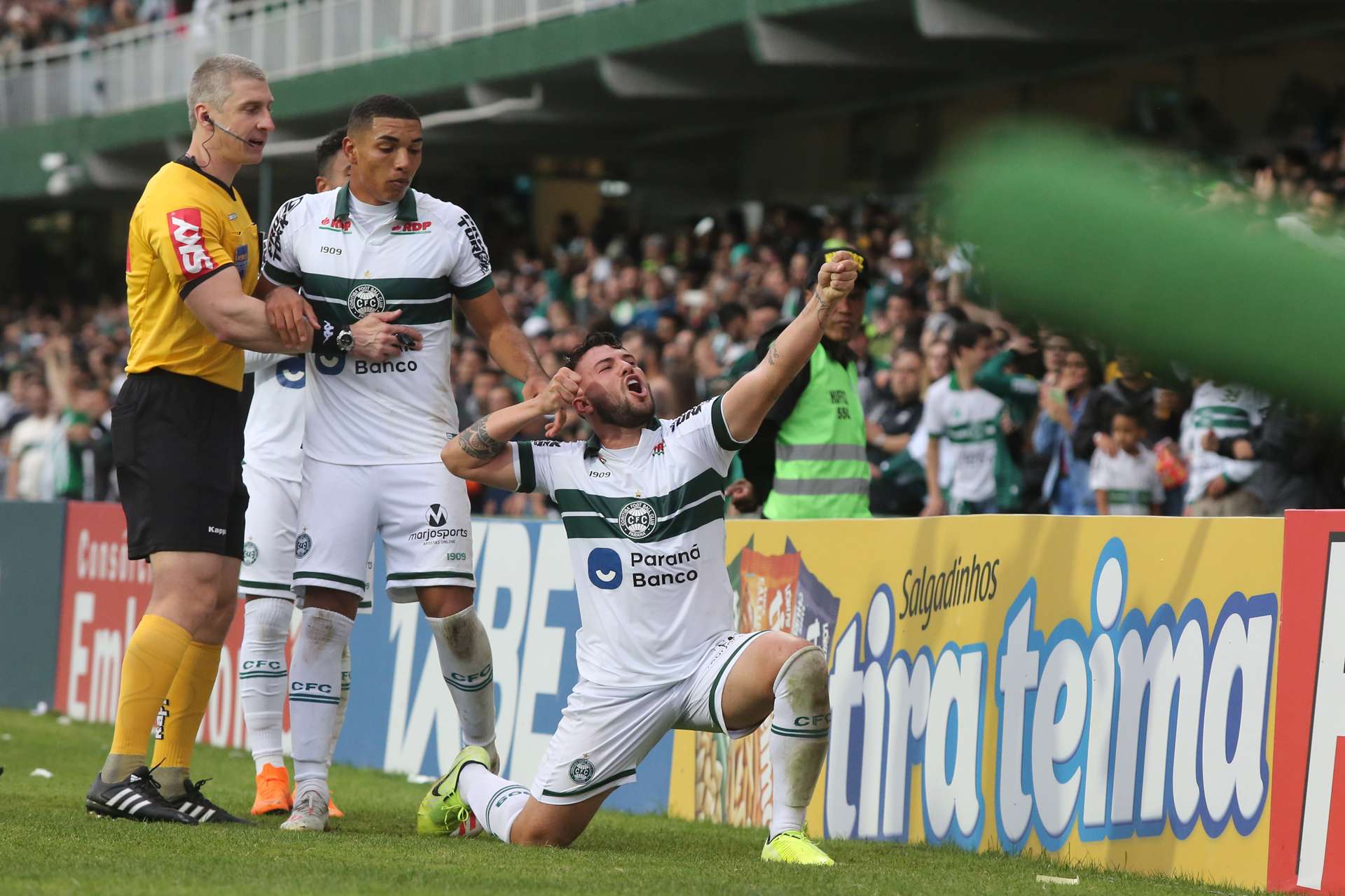 O gol da vit�ria